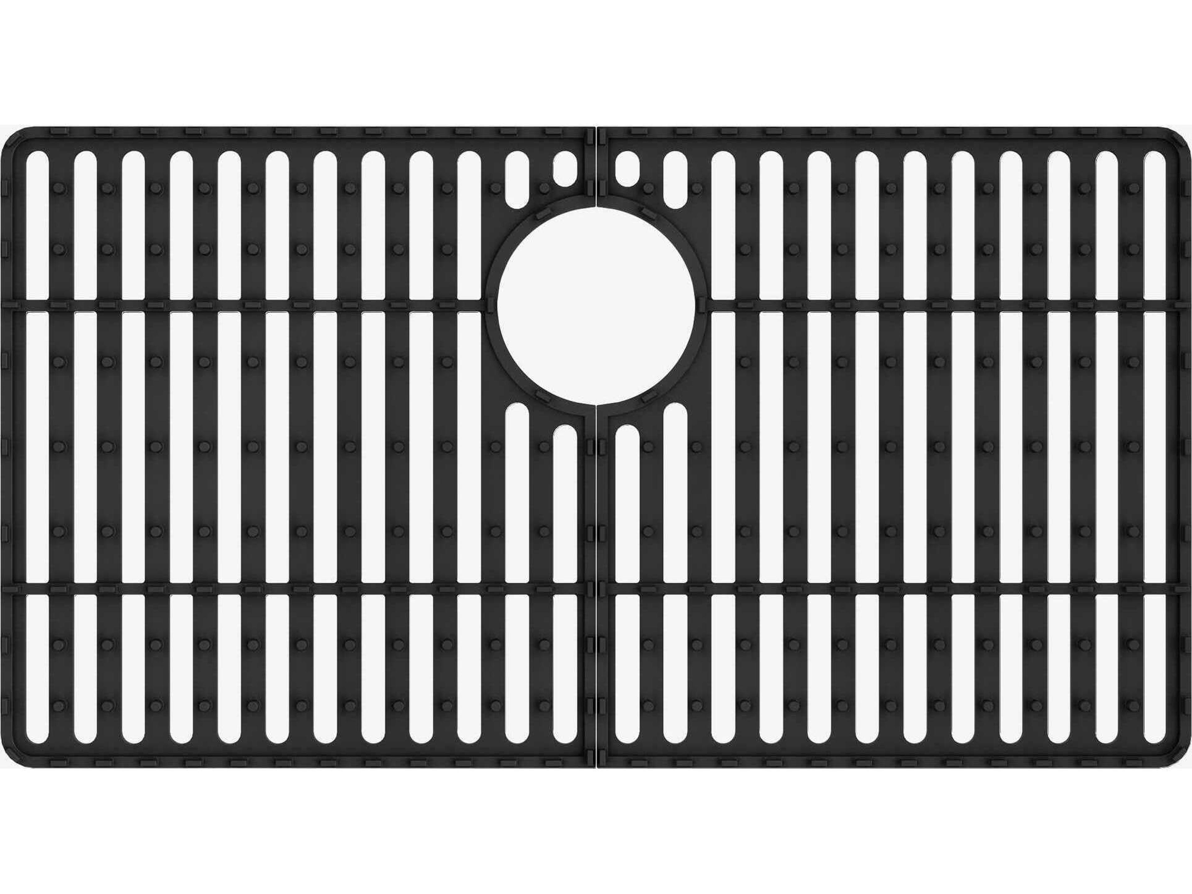 Vigo Matte Black Silicone Protective Bottom Grid For Single Basin Sink