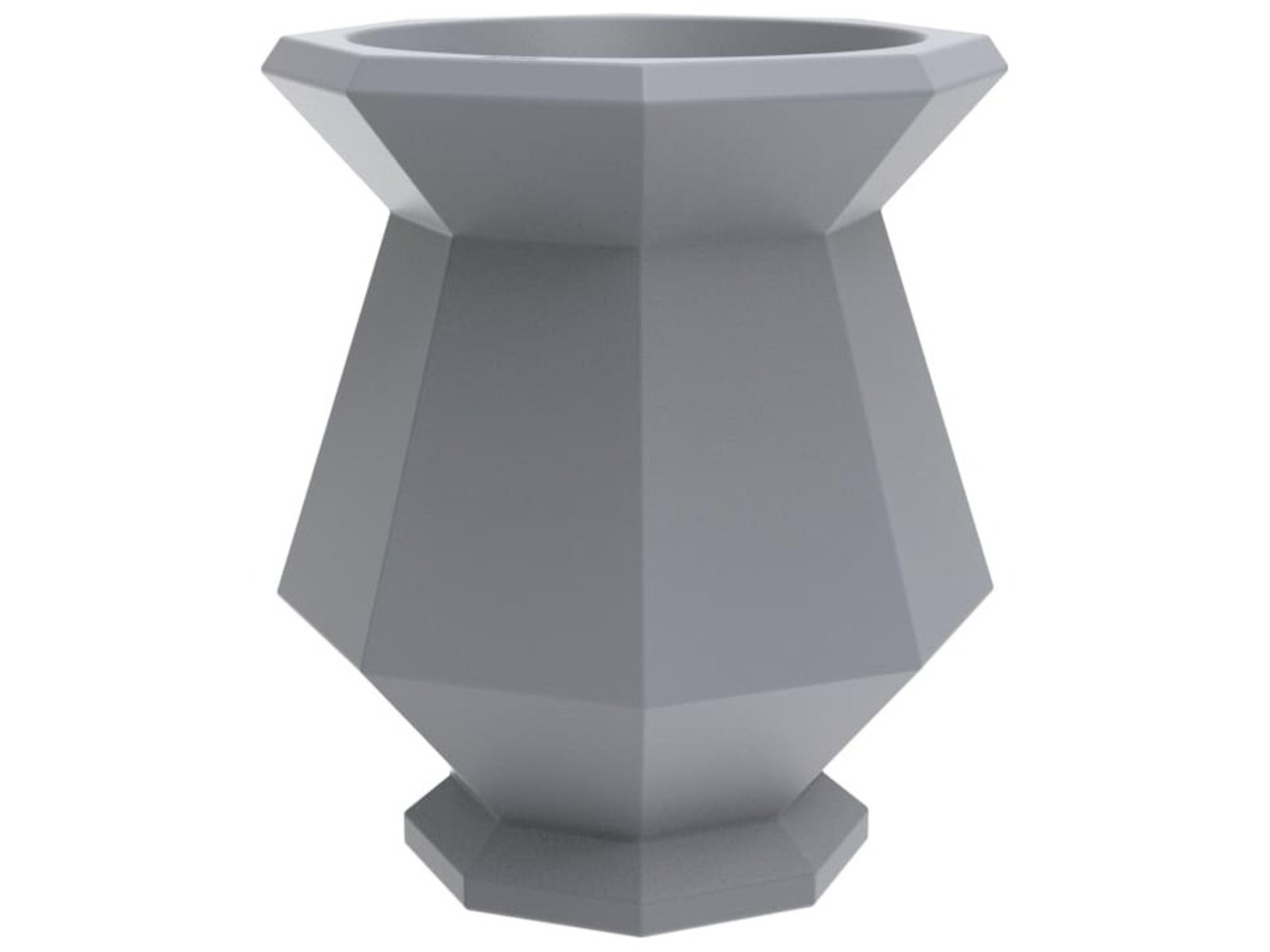 Origami Gray Planter