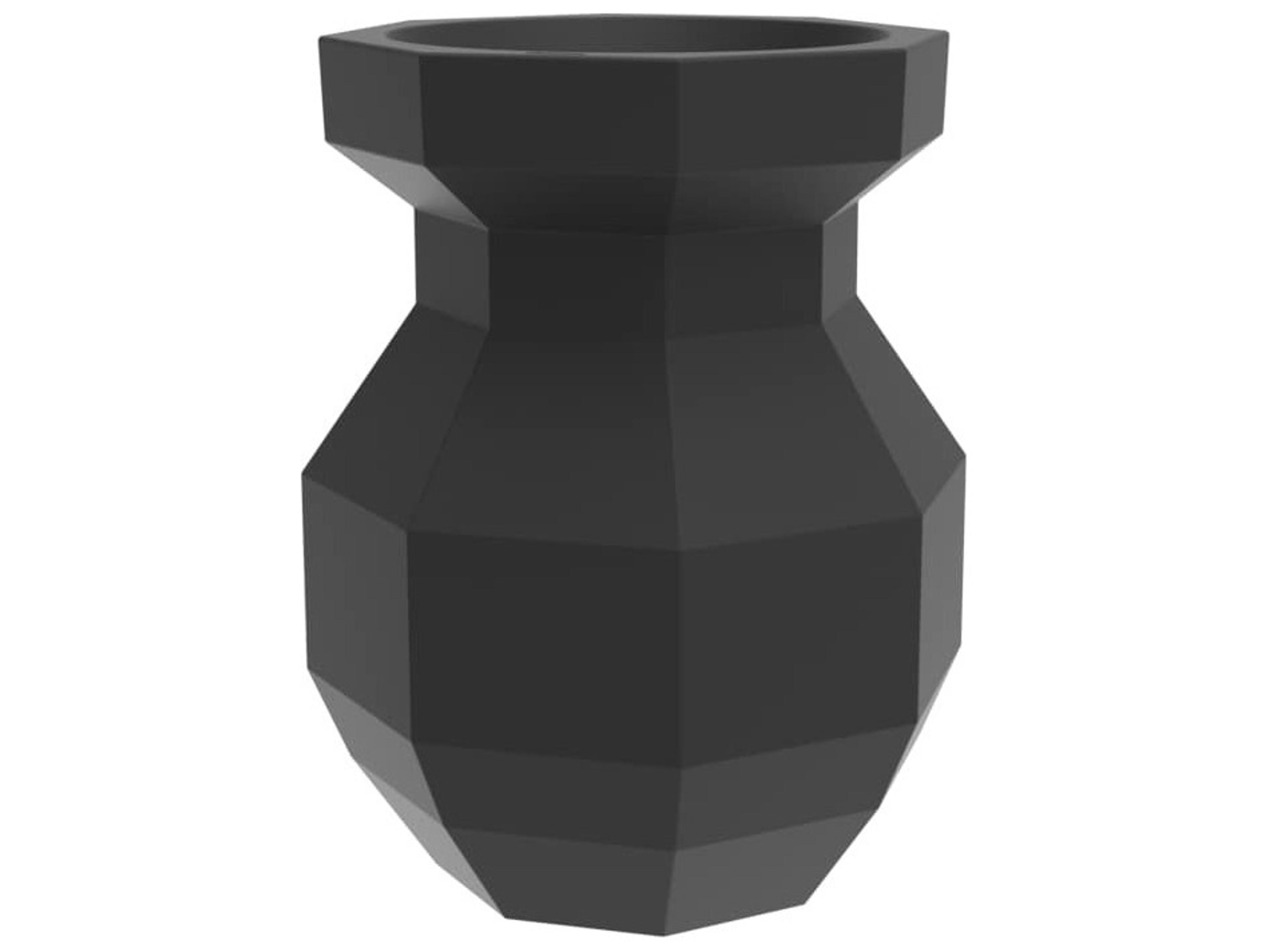 Origami Black Planter