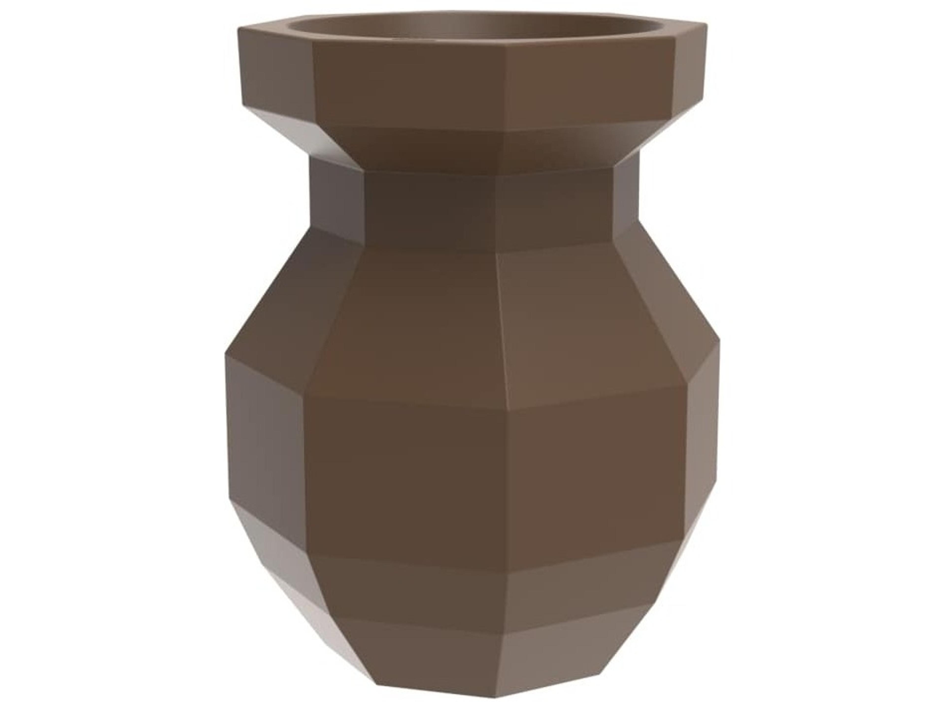 Origami Brown Planter
