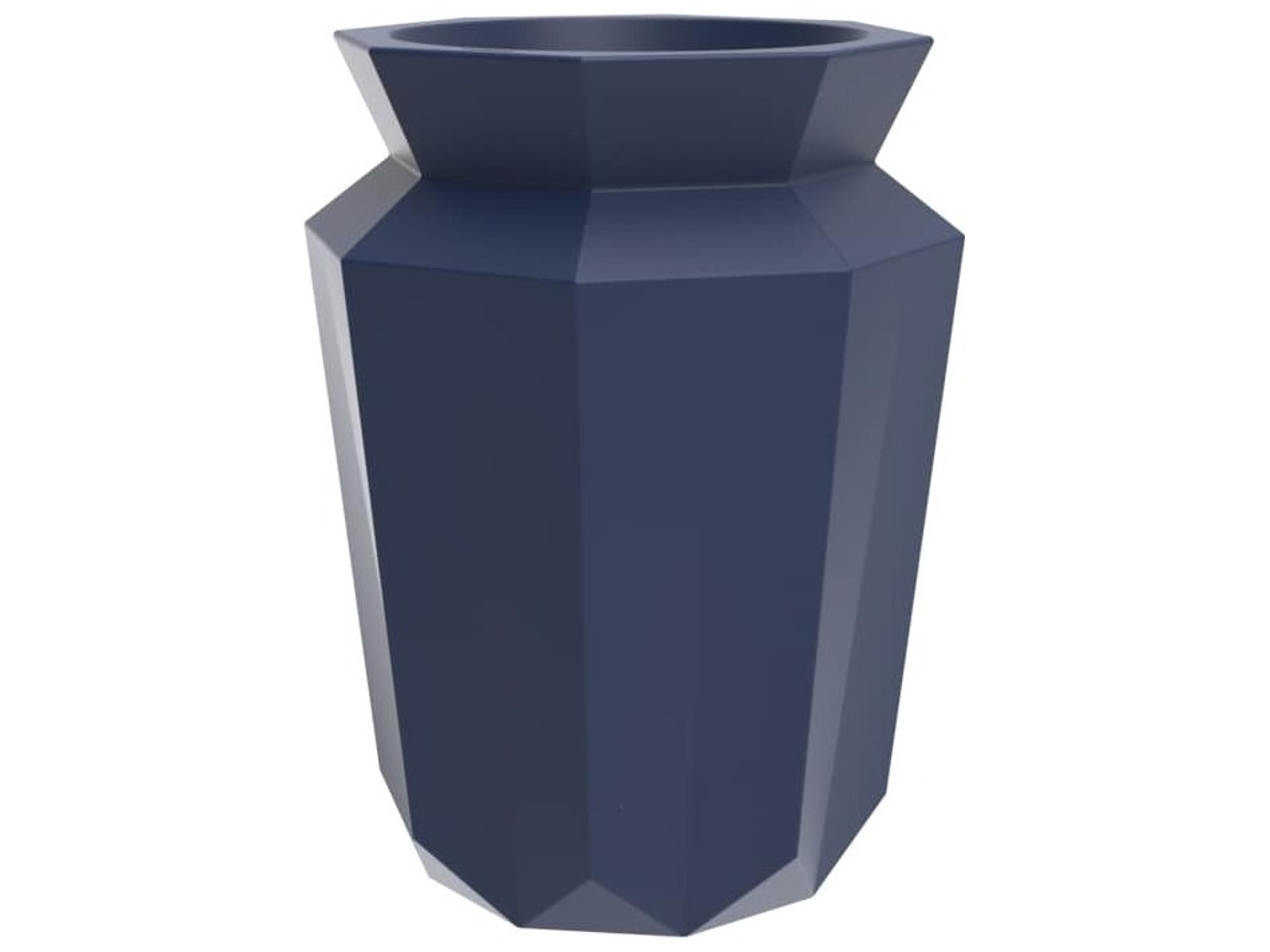 Vondom Outdoor Origami Blue Planter