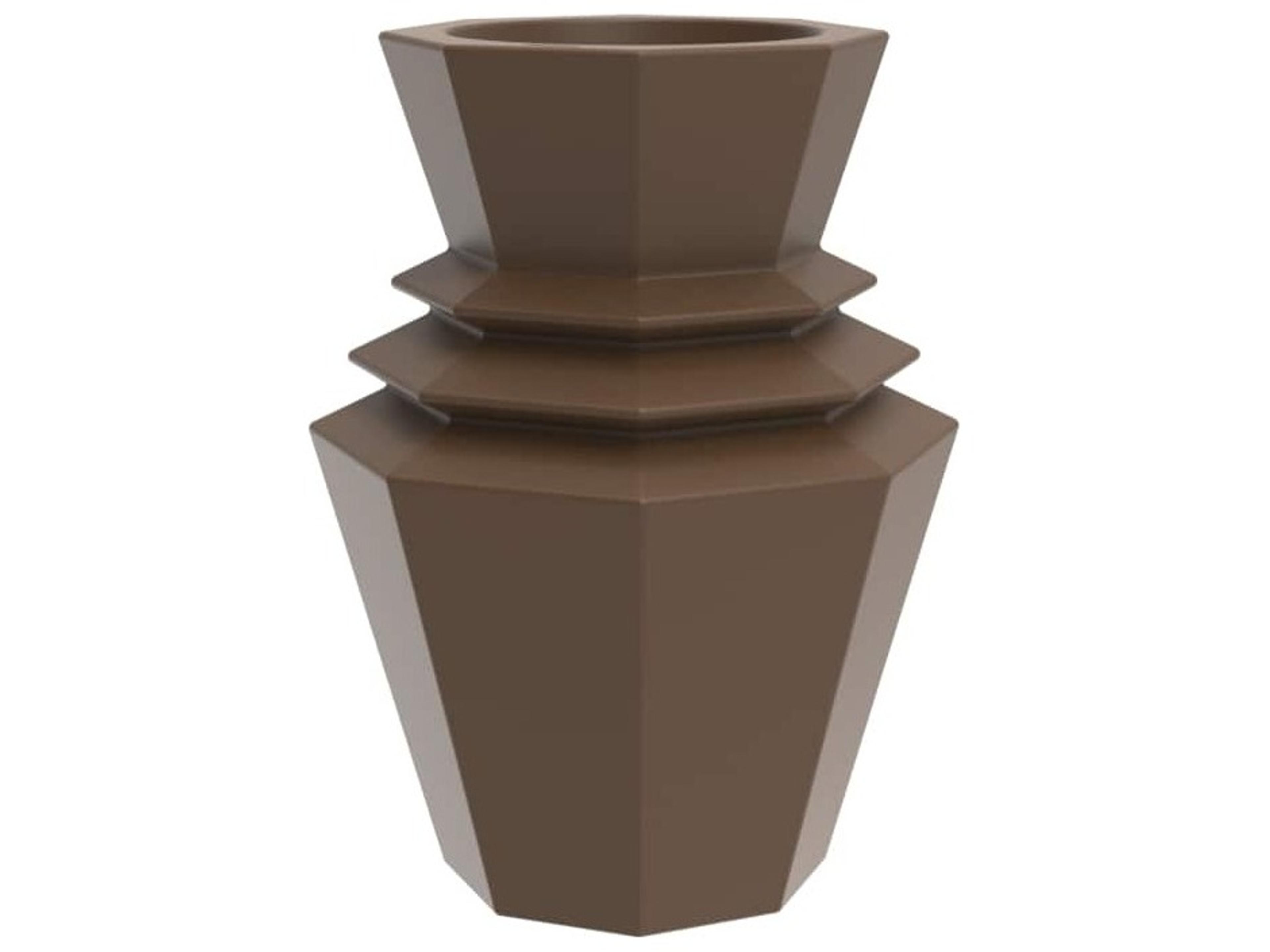 Origami Brown Planter