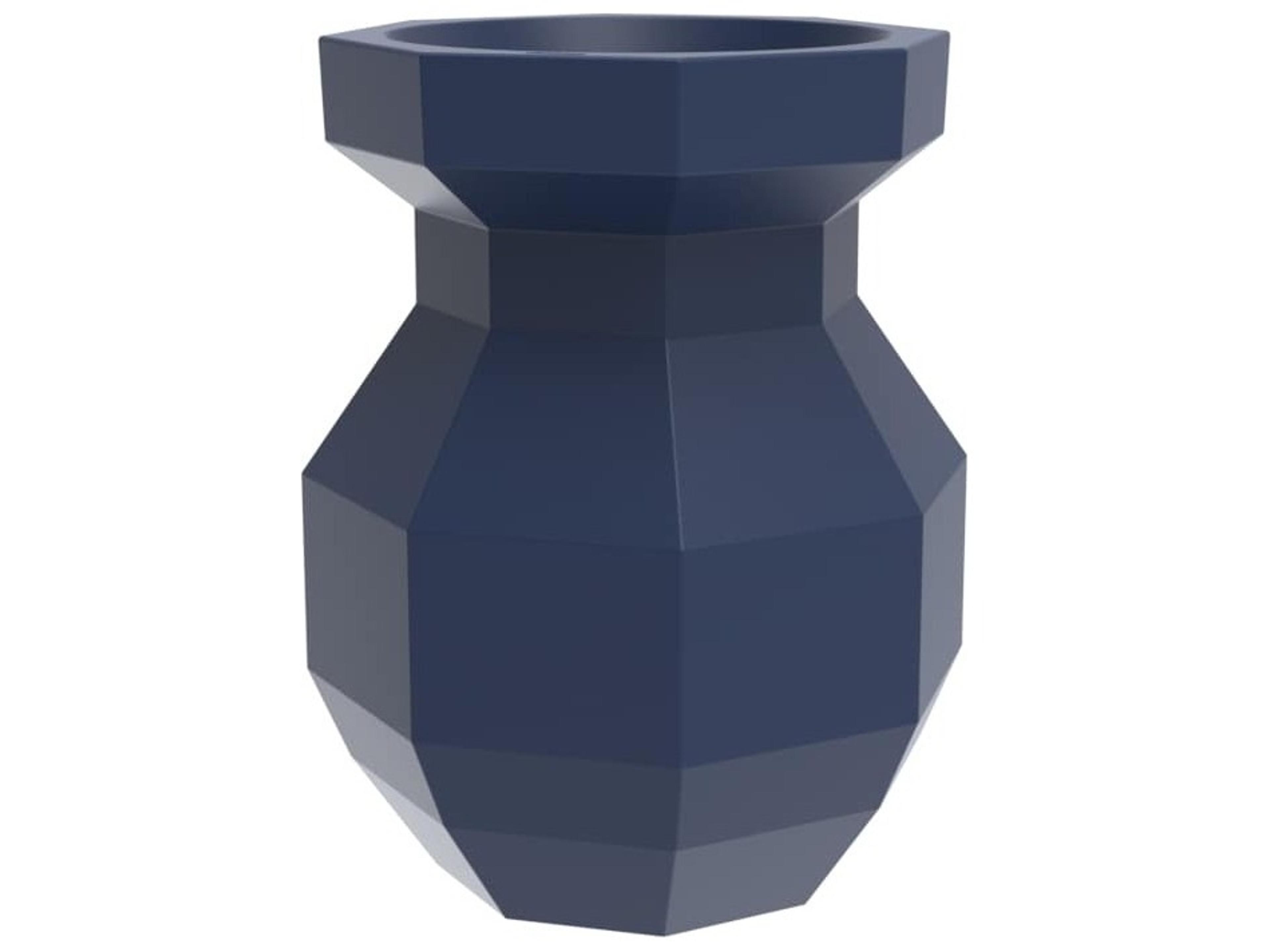 Origami Blue Planter