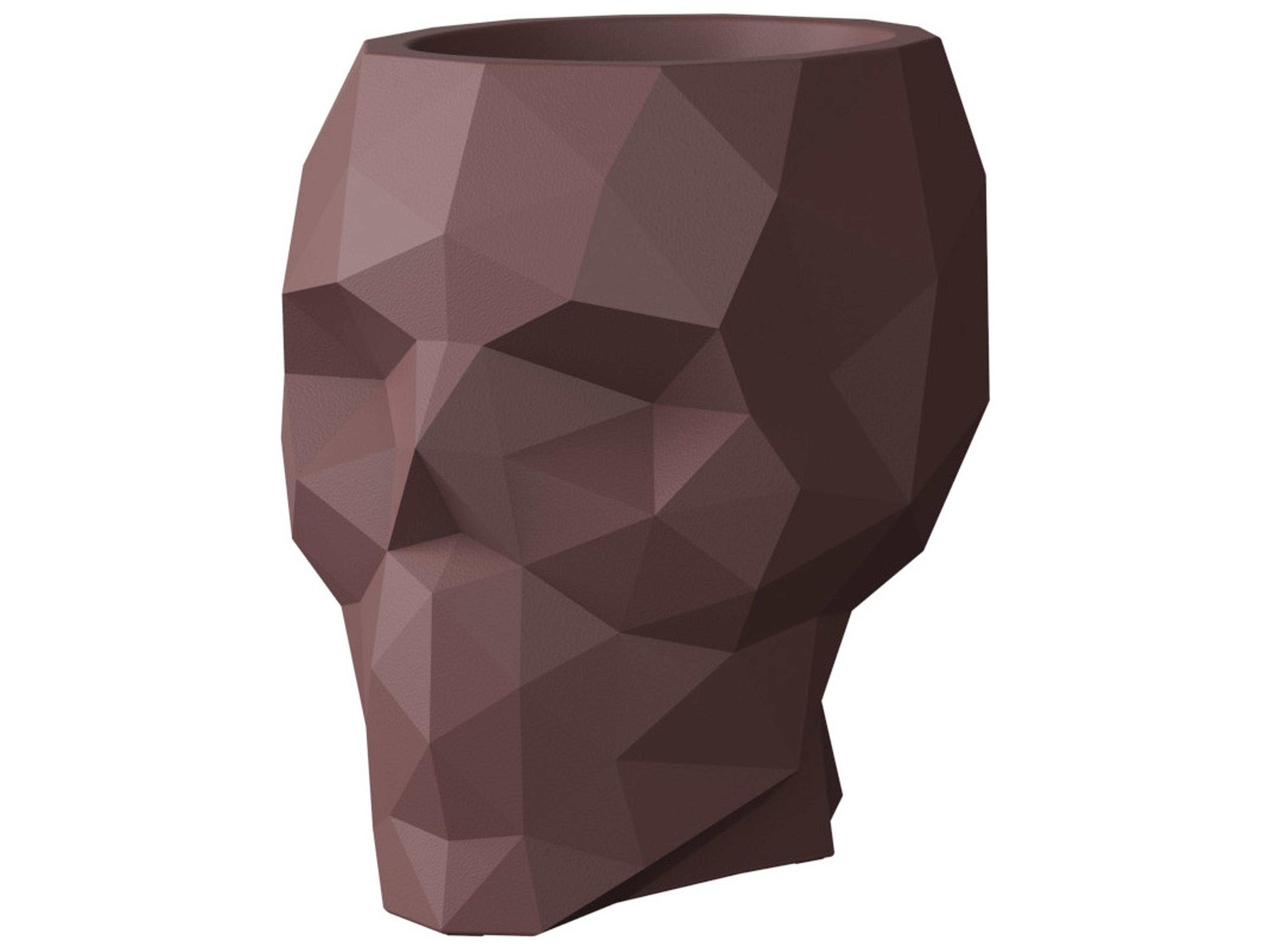 Vondom Outdoor Skull Garnet Planter