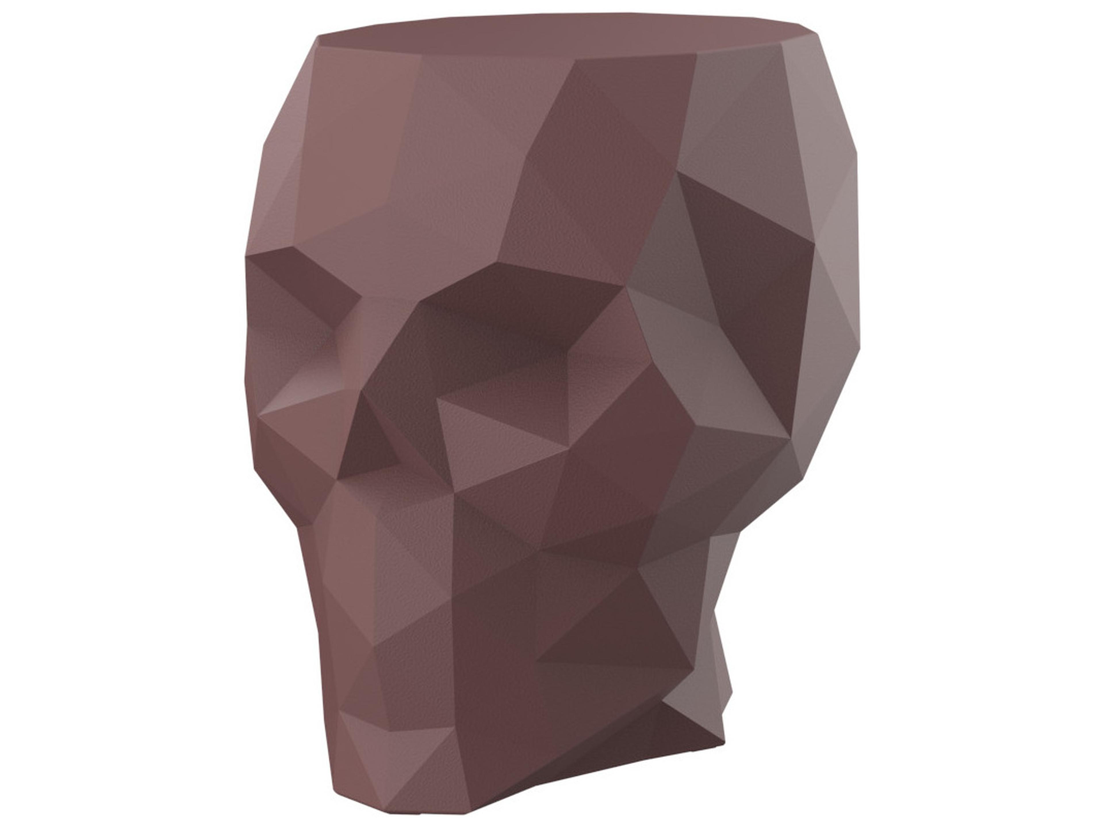 Vondom Outdoor Skull Garnet Polypropylene Lounge Chair