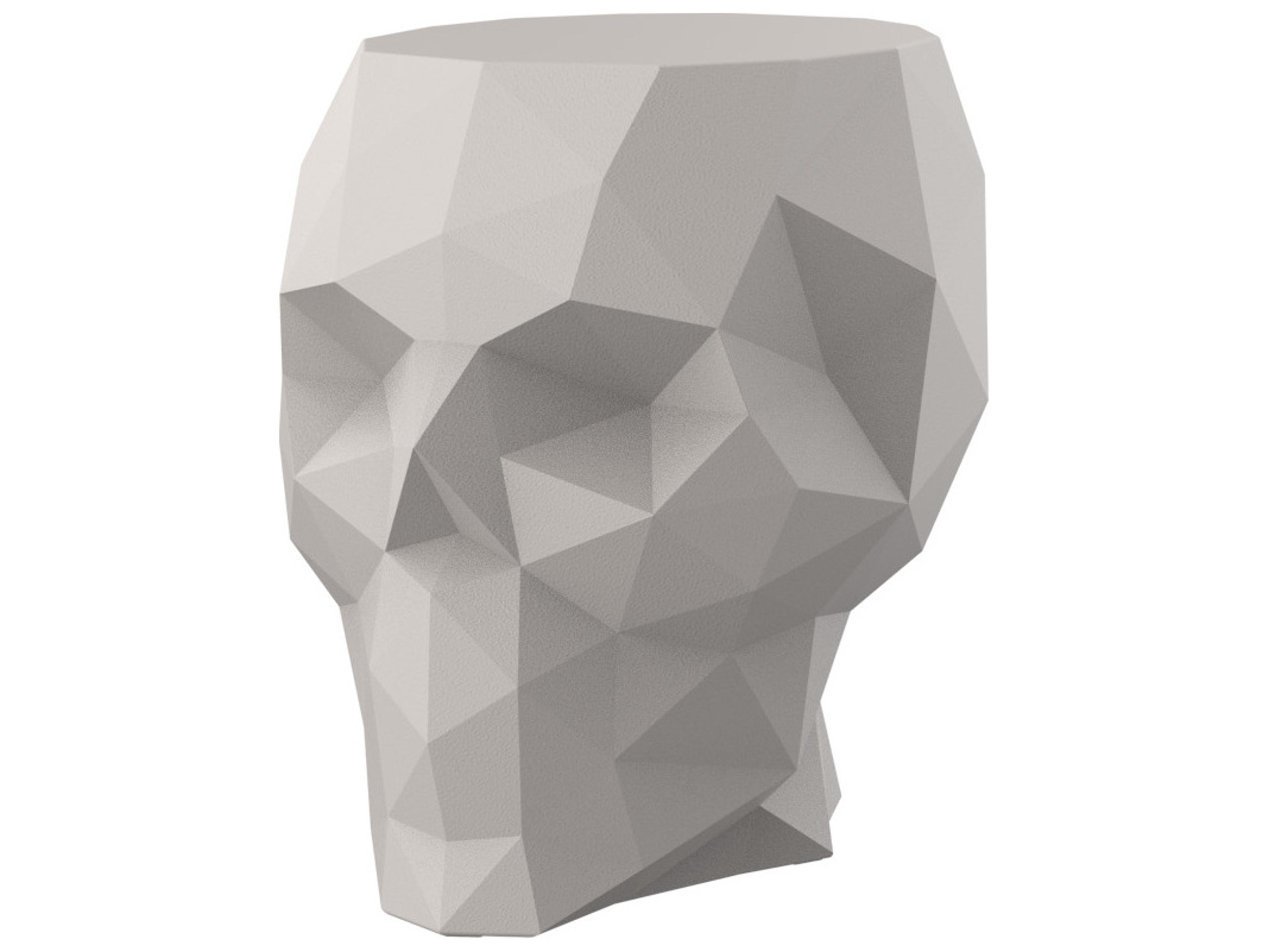 Skull Ecru Polypropylene Lounge Chair