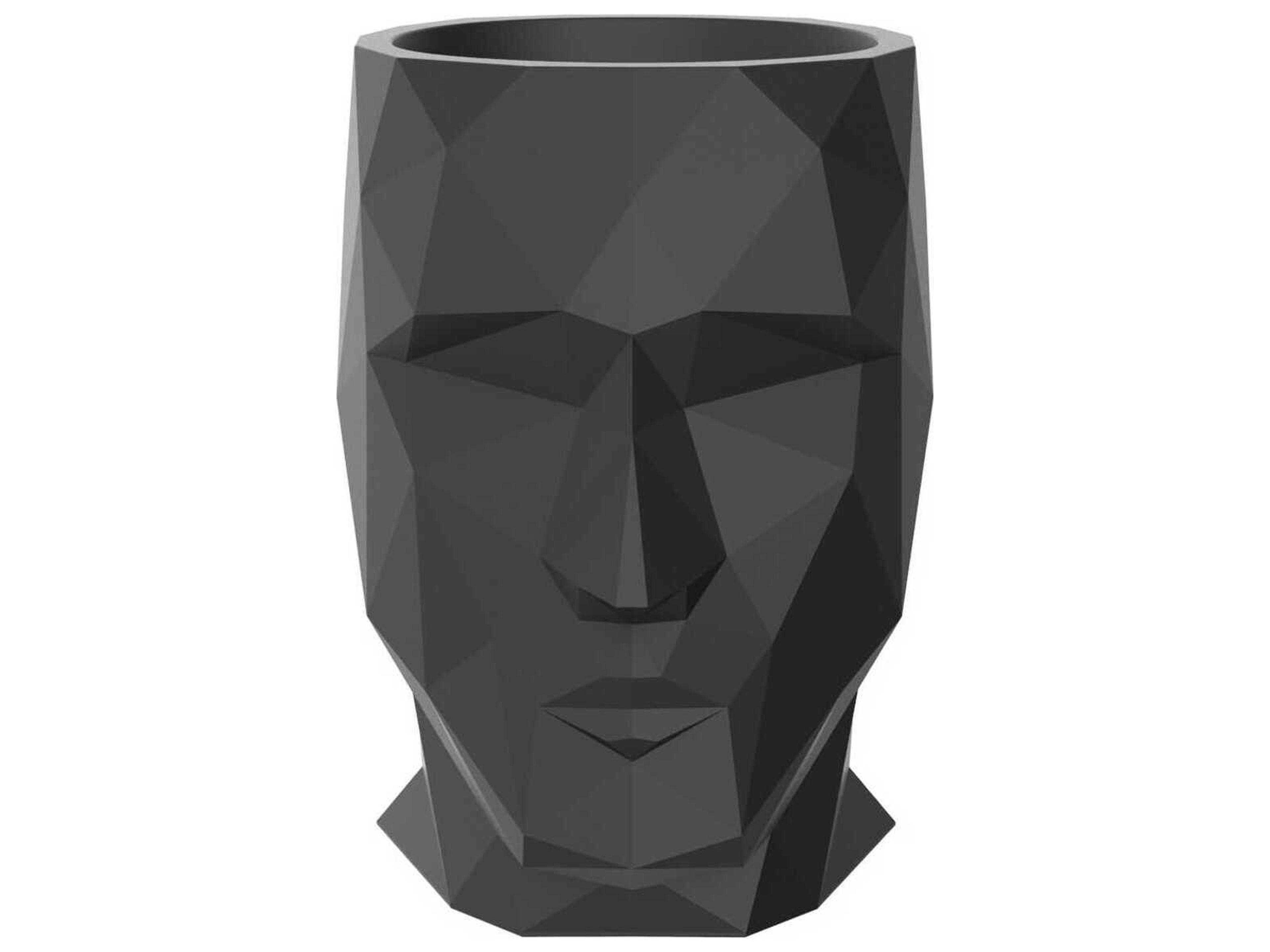 Vondom Outdoor Adan Planter Basic Black
