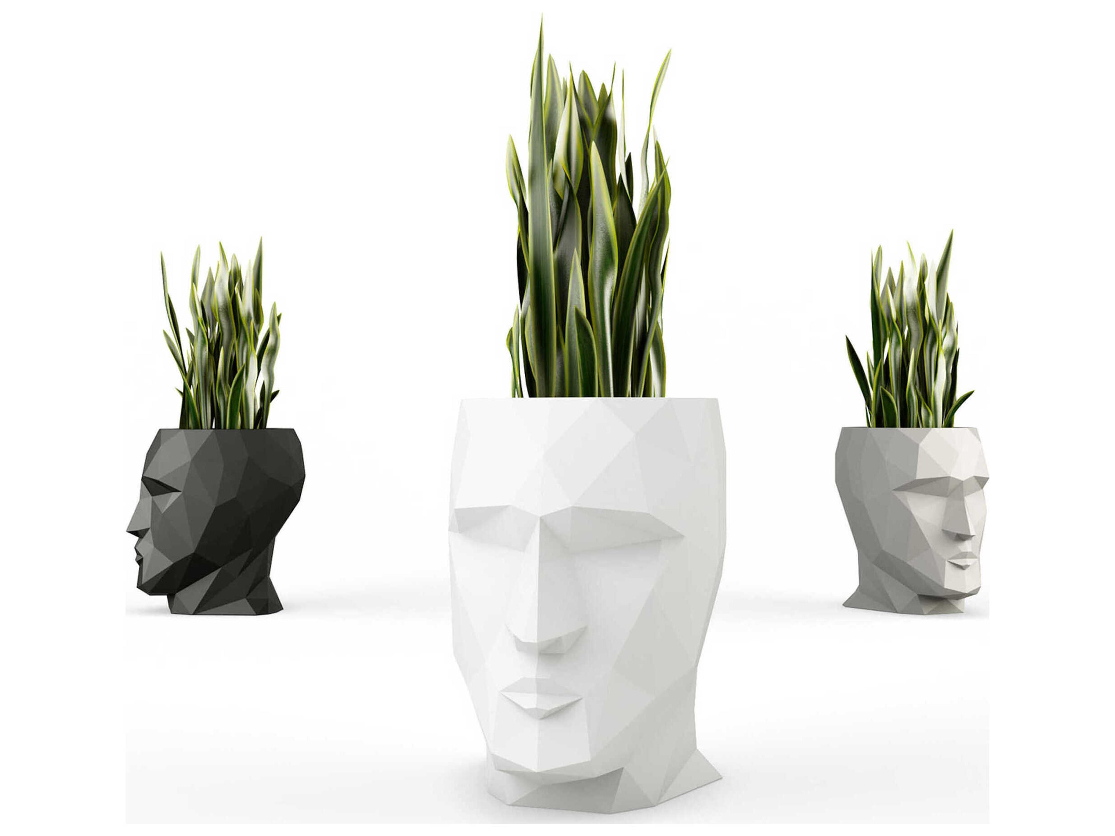 Vondom Outdoor Adan Planter Basic Ice