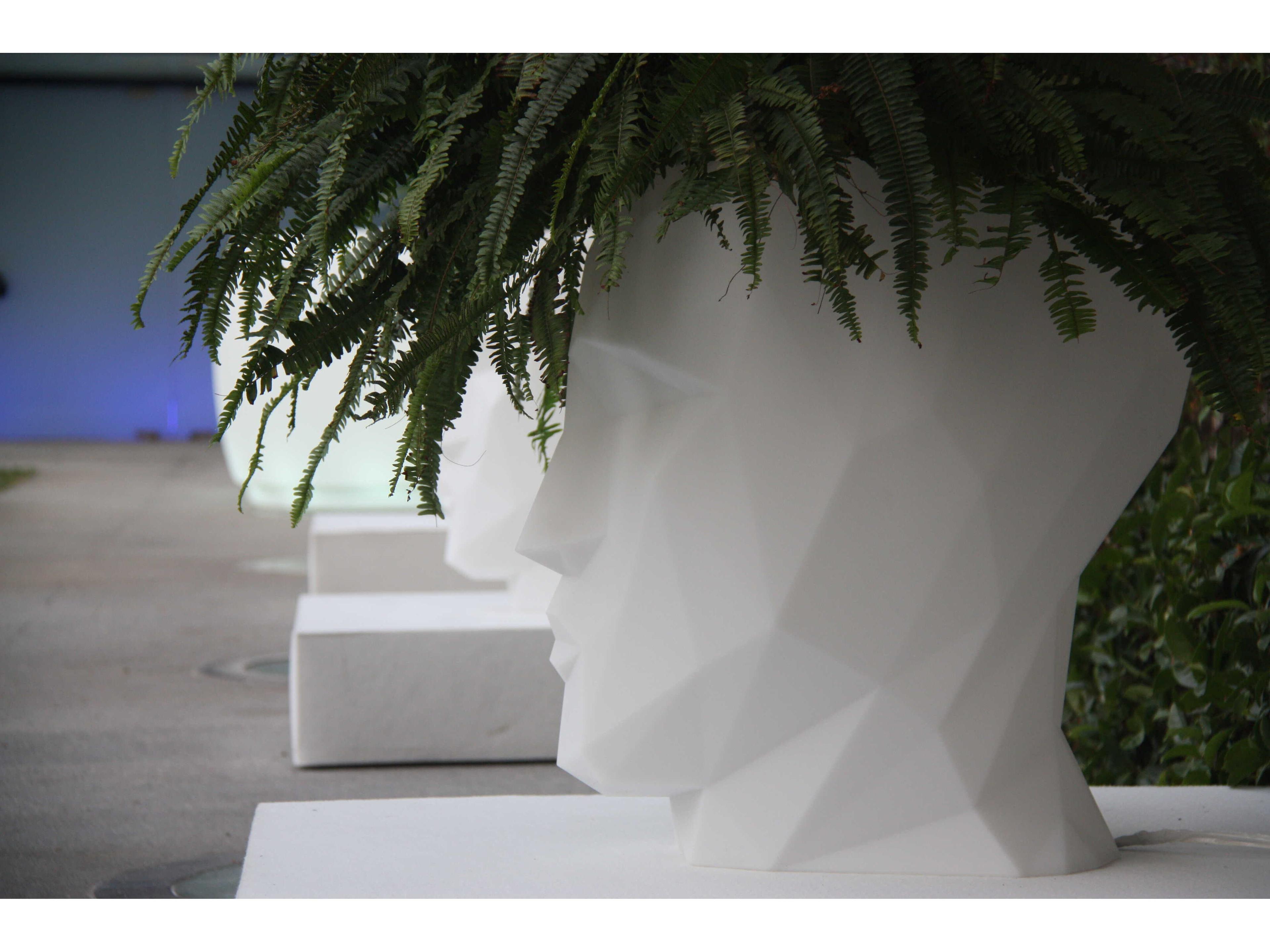 Vondom Outdoor Adan Planter Basic White