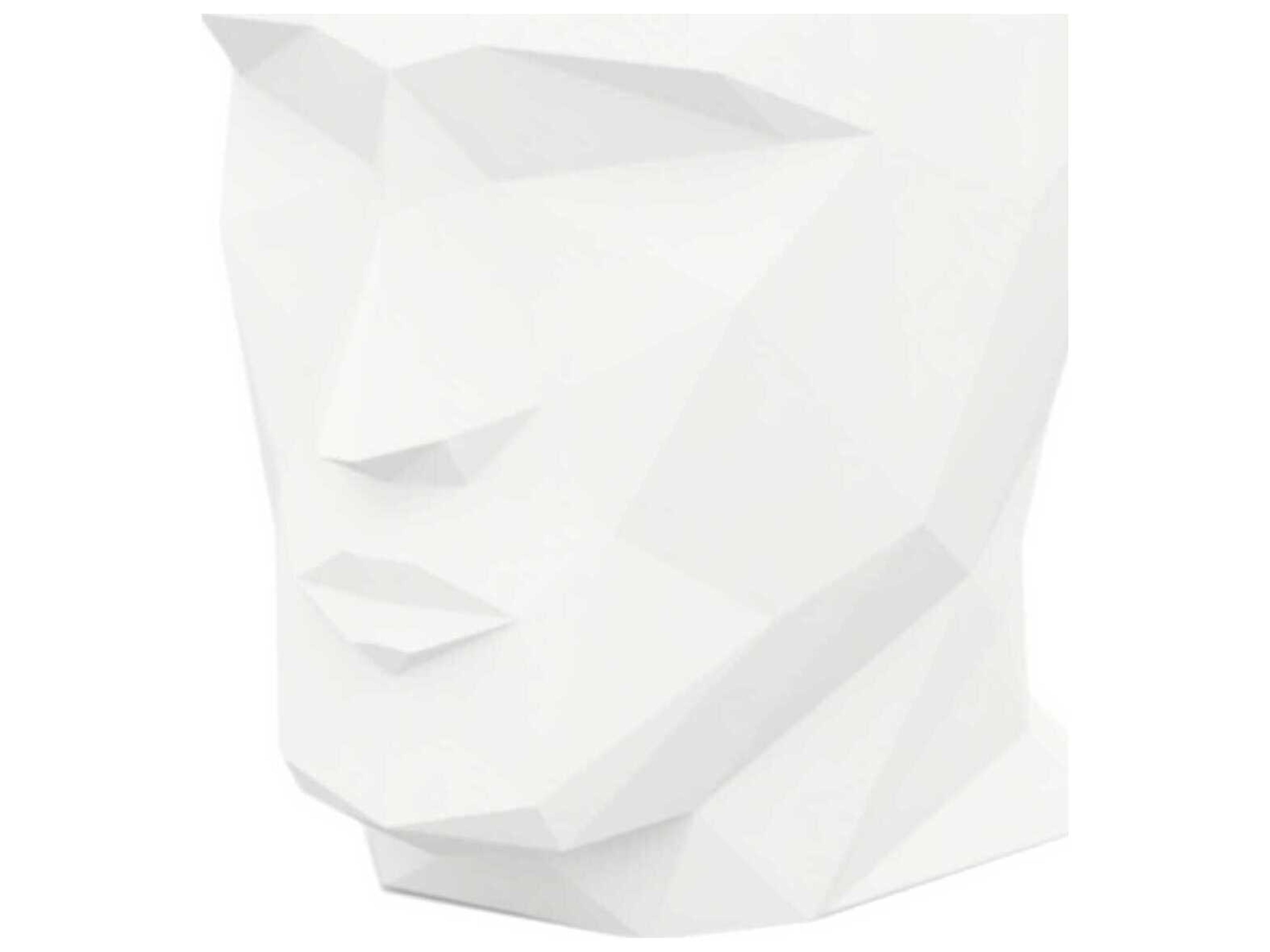 Adan Planter White LED Ice