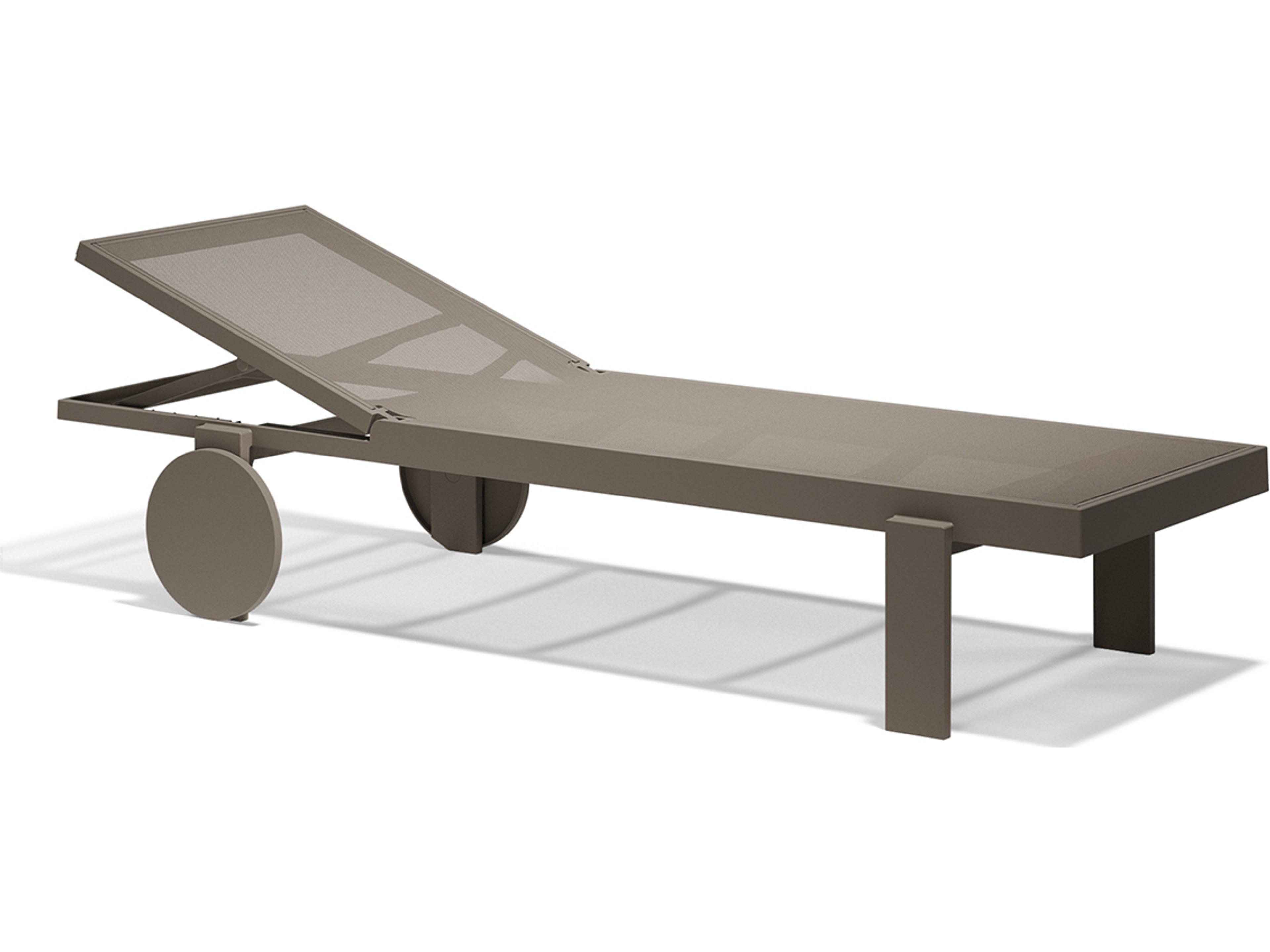 Gatsby Tortora Polypropylene Sling Chaise Lounge (Set of 2)