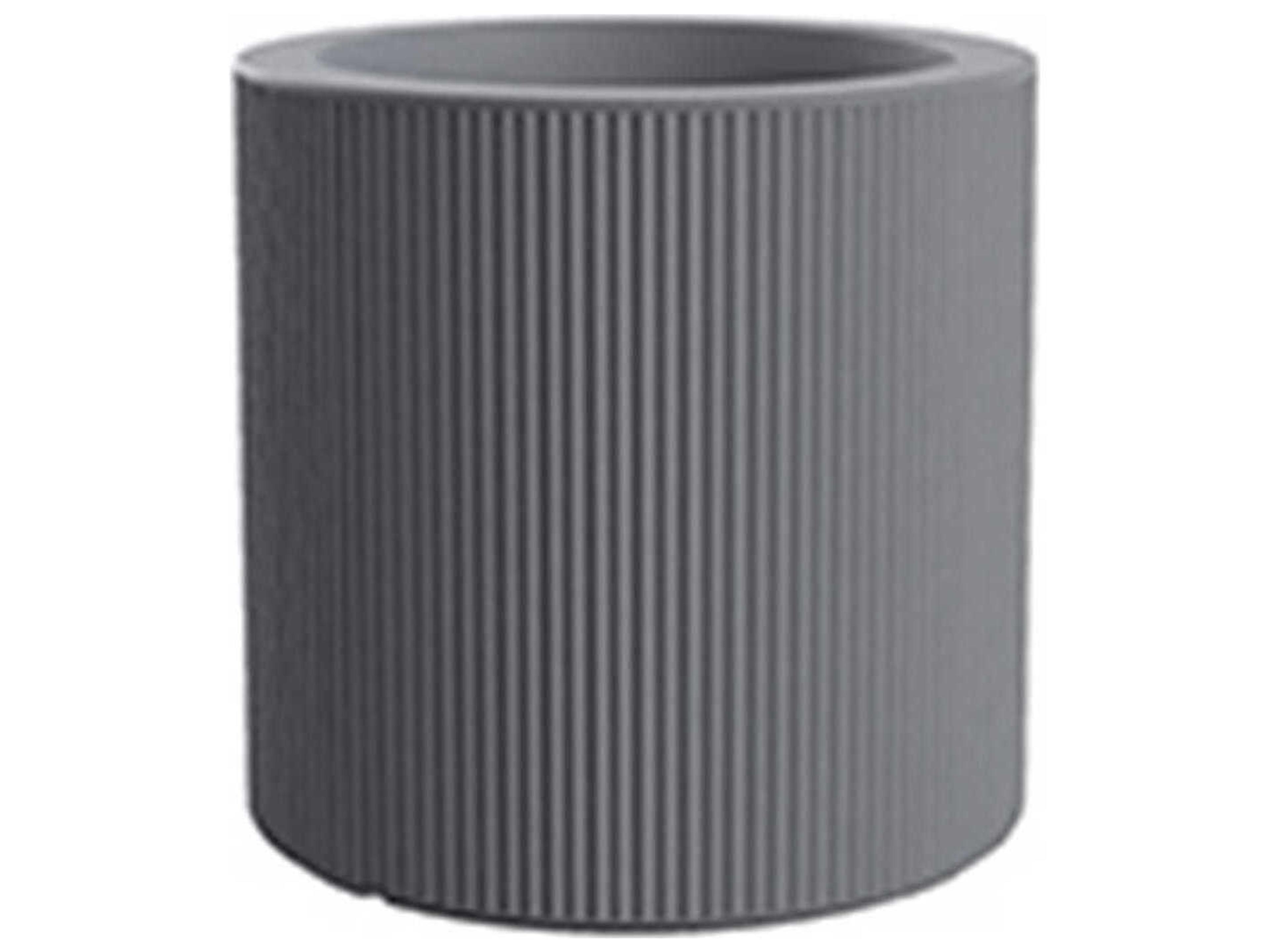 Gatsby Cylinder Planter x H Basic Gray