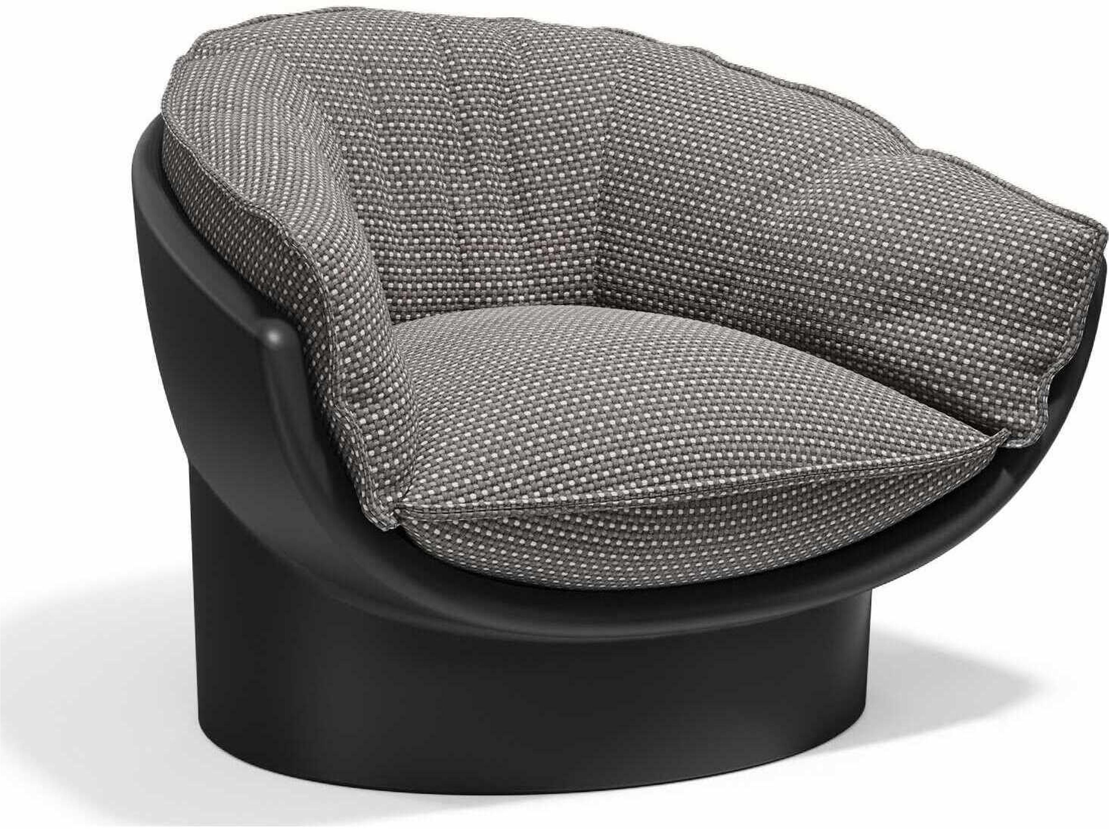 Luna Lounge Chair Black Getaria Moon Upholstery