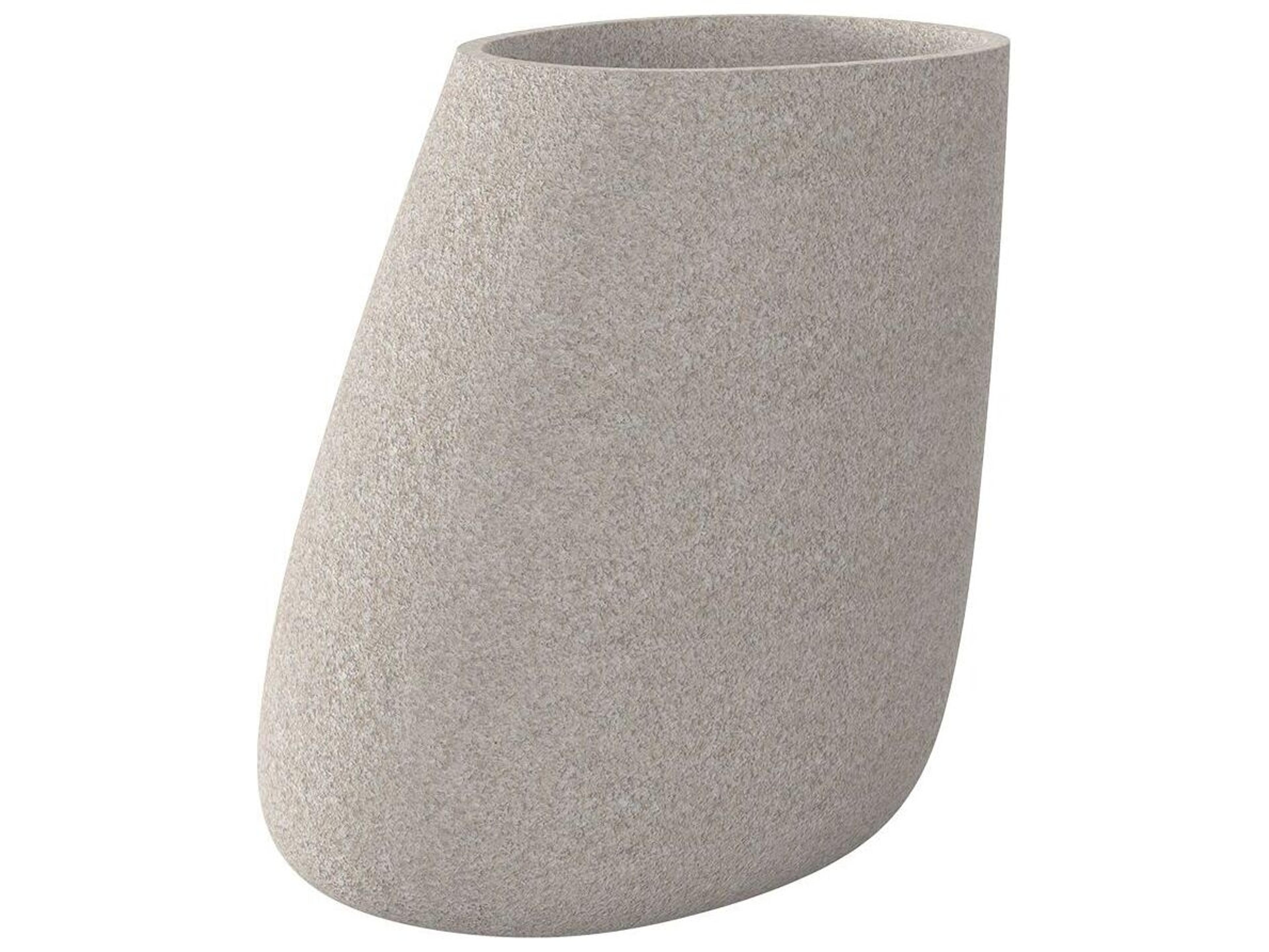Stone Granite Ecru Planter