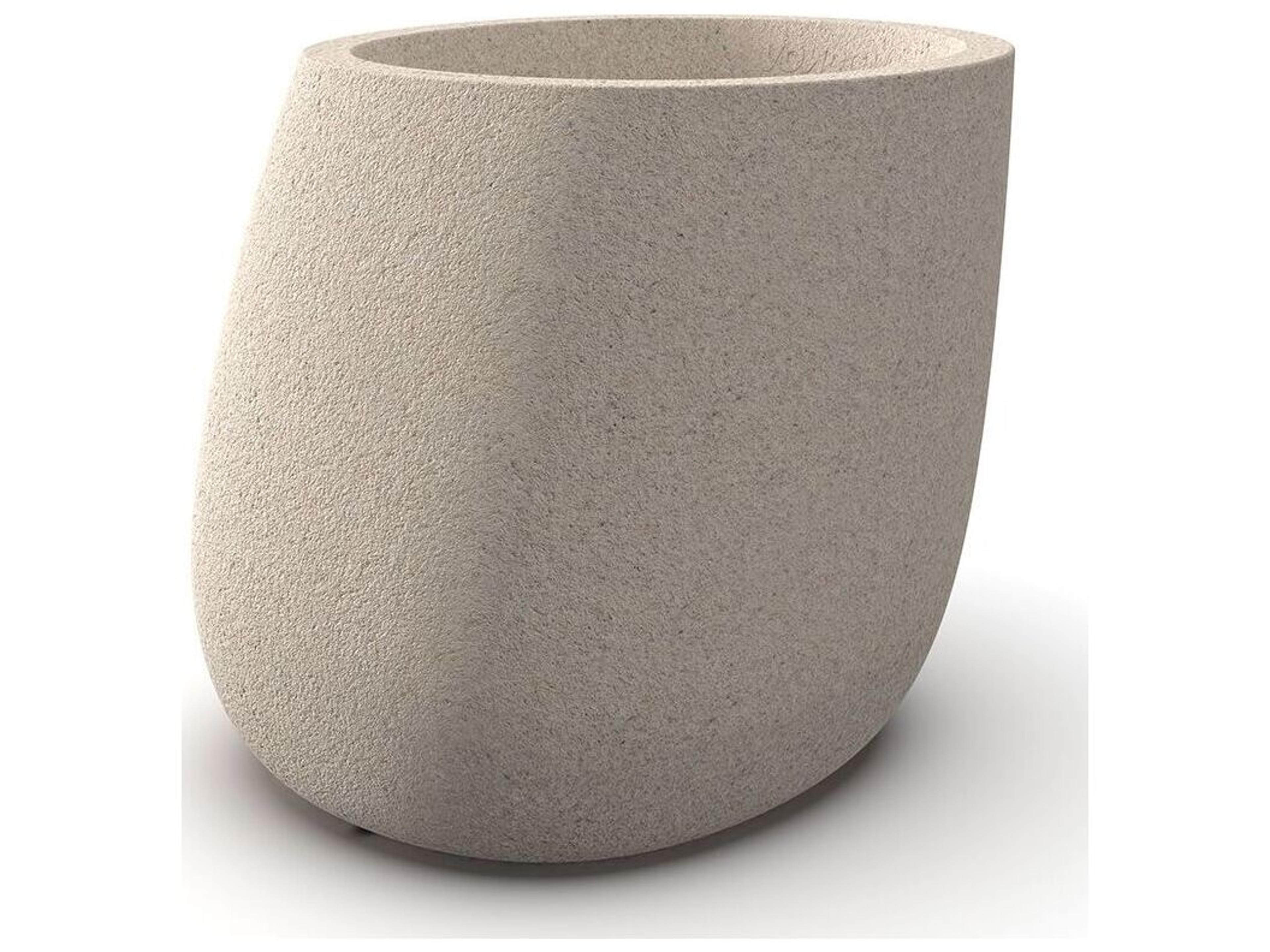 Stone Granite Cream Planter