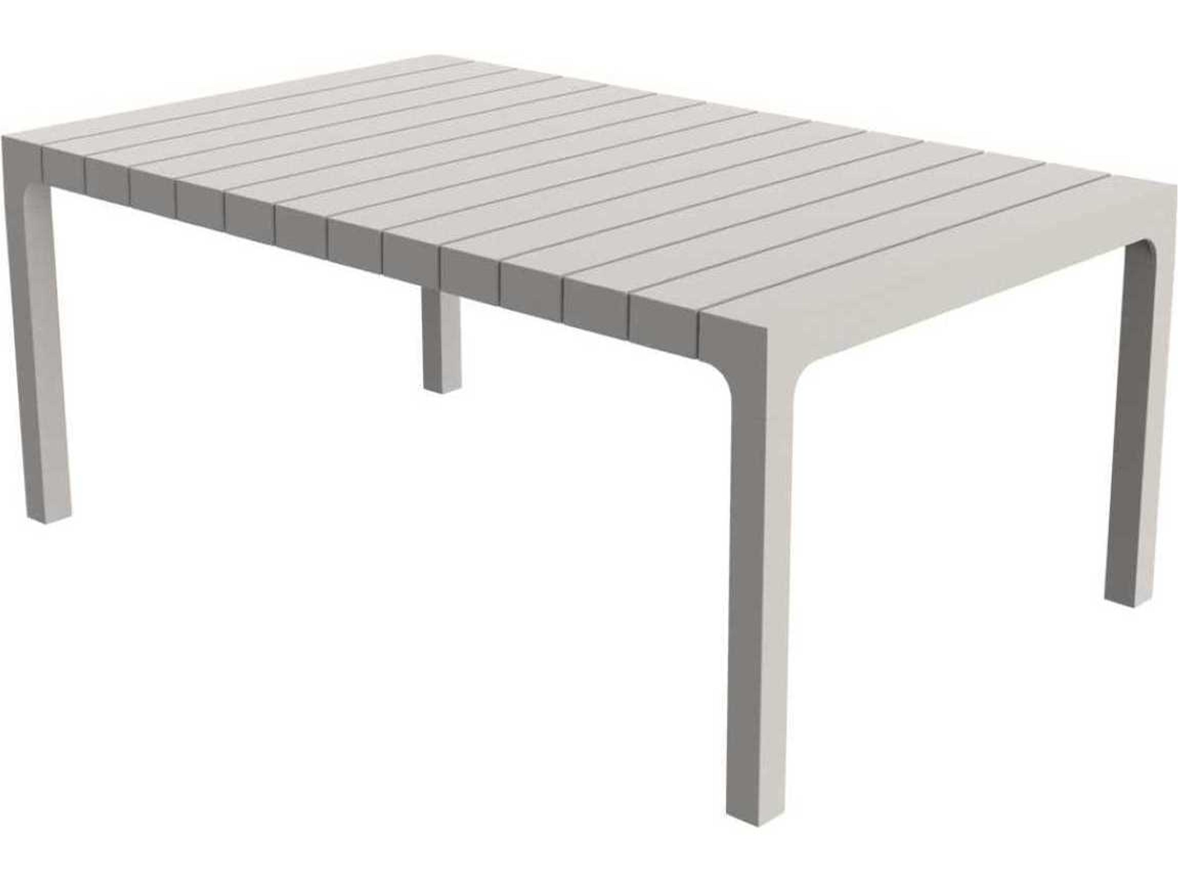 Spritz - Coffee Table - Set of 4 - 23.25 x 37.75 - Basic/Injection - Ecru