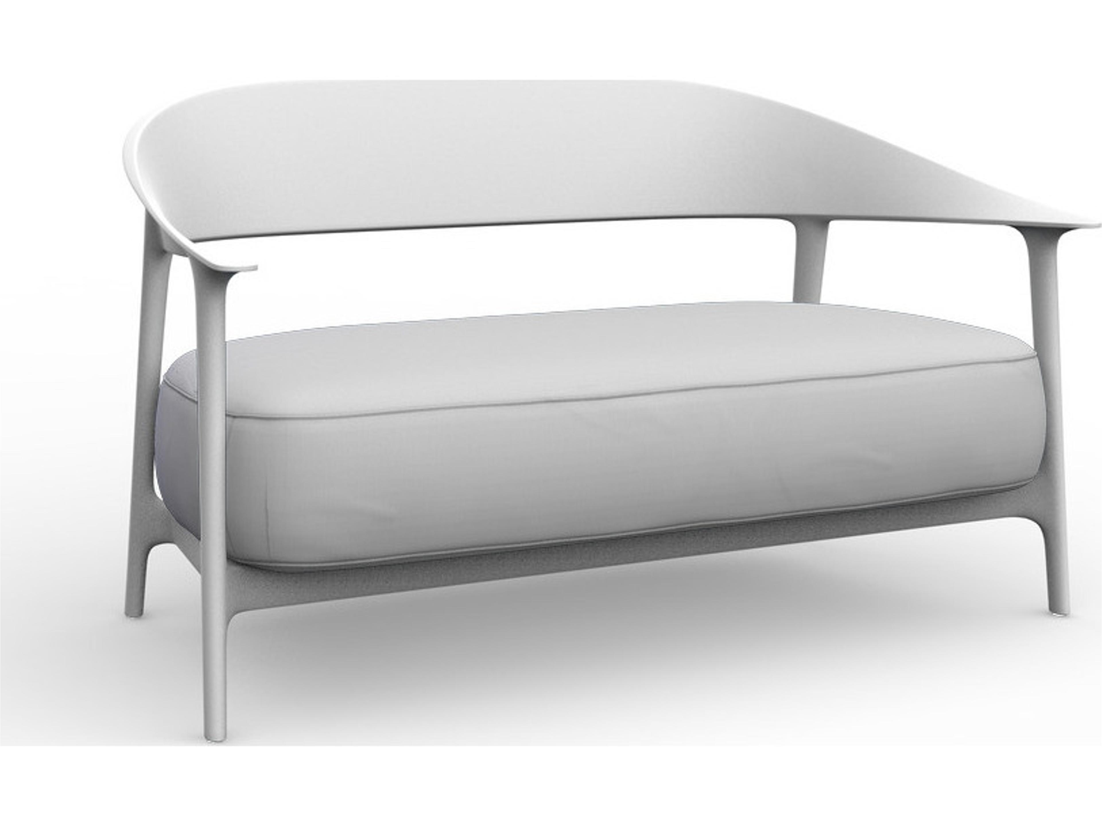 Africa White Polypropylene Cushion Sofa