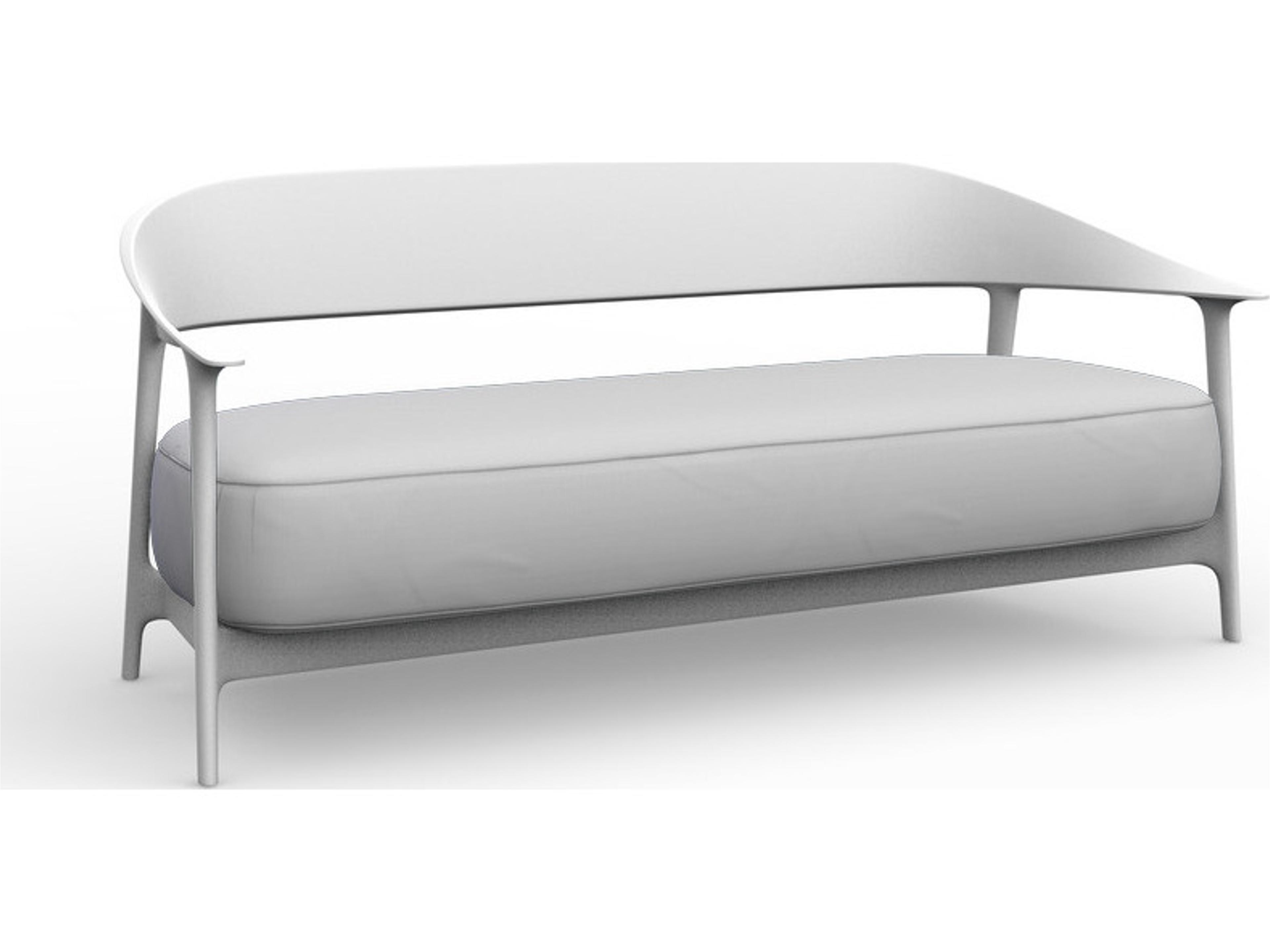 Africa White Polypropylene Cushion Sofa