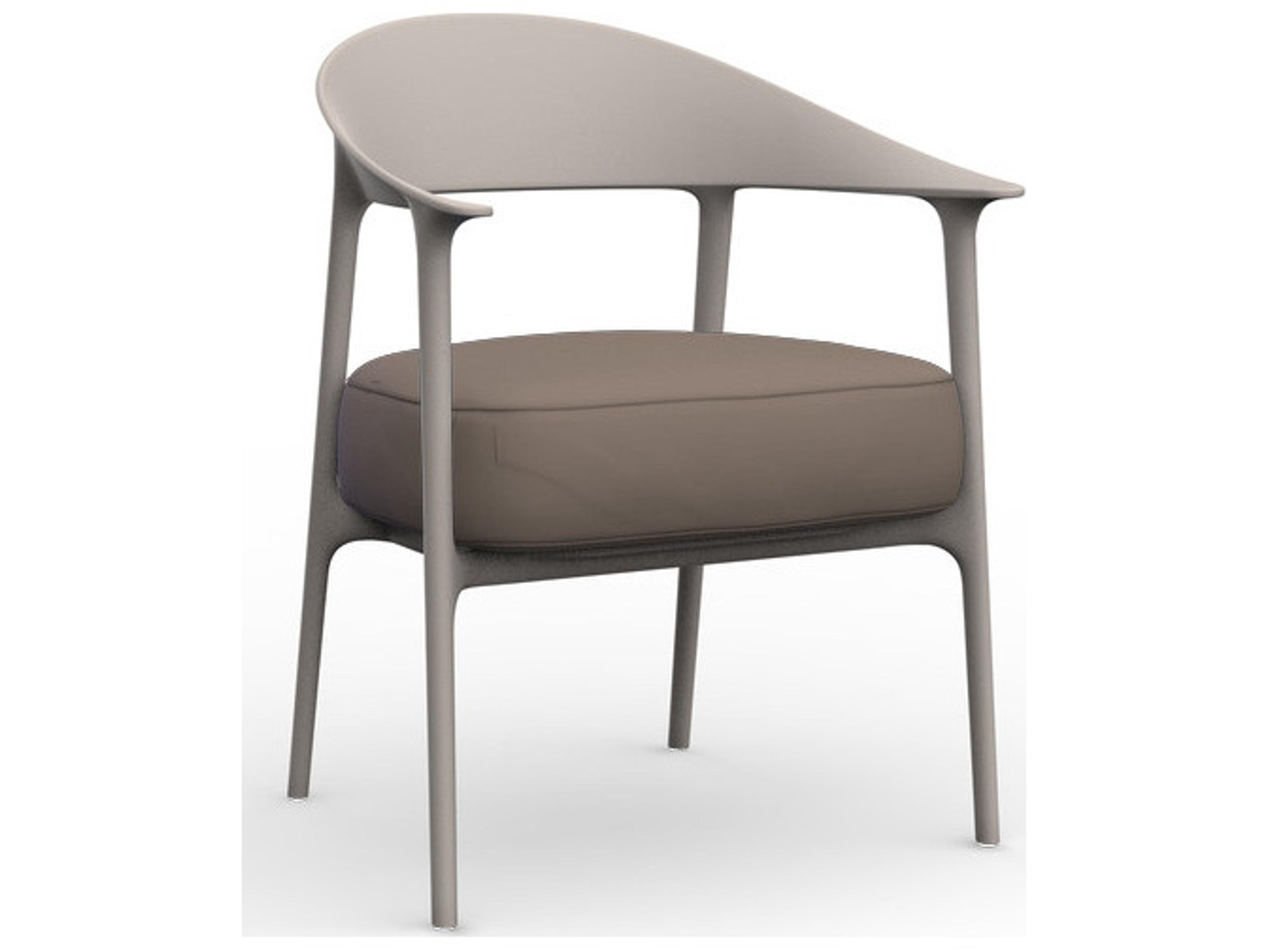 Africa Tortora Polypropylene Cushion Lounge Chair (Set of 2)