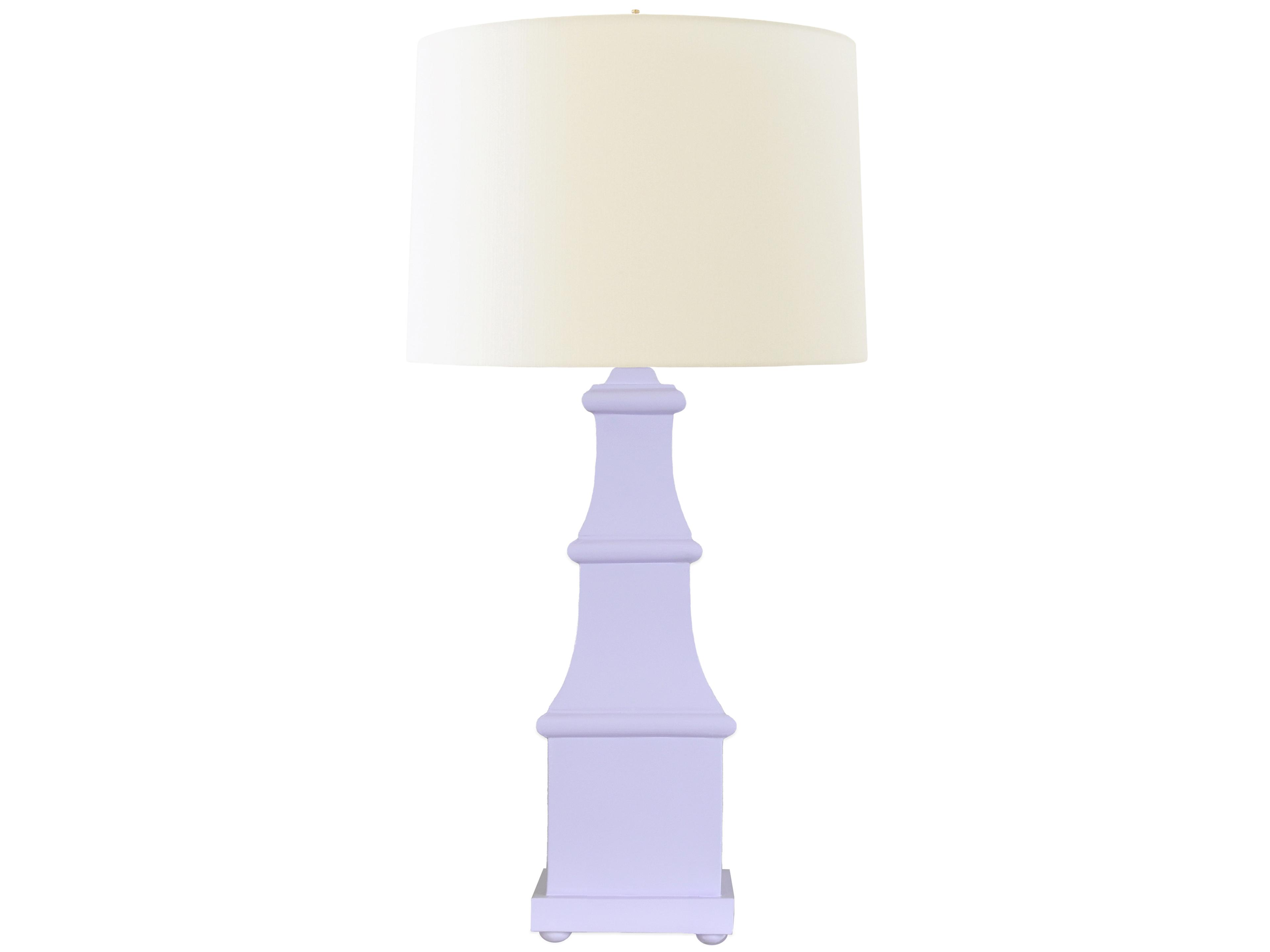 Lavender Purple Buffet Lamp