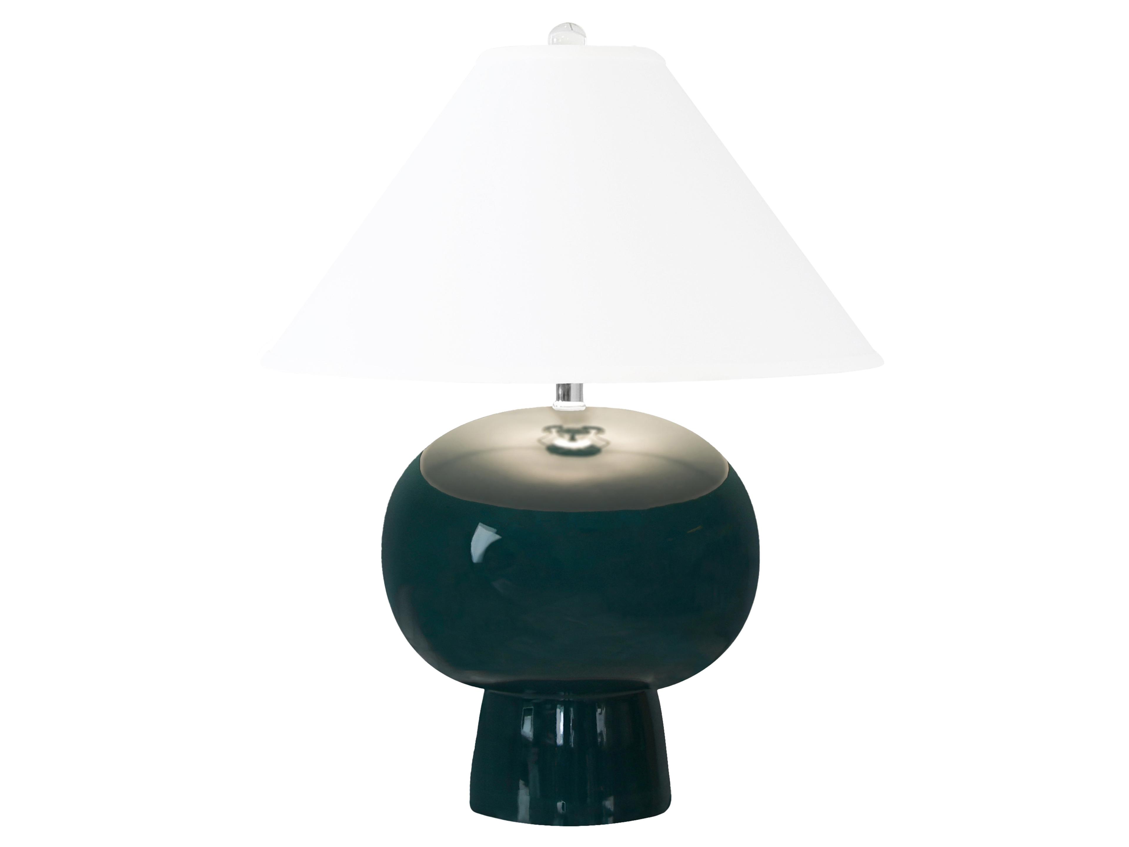 Worlds Away Teal Green Blue Table Lamp