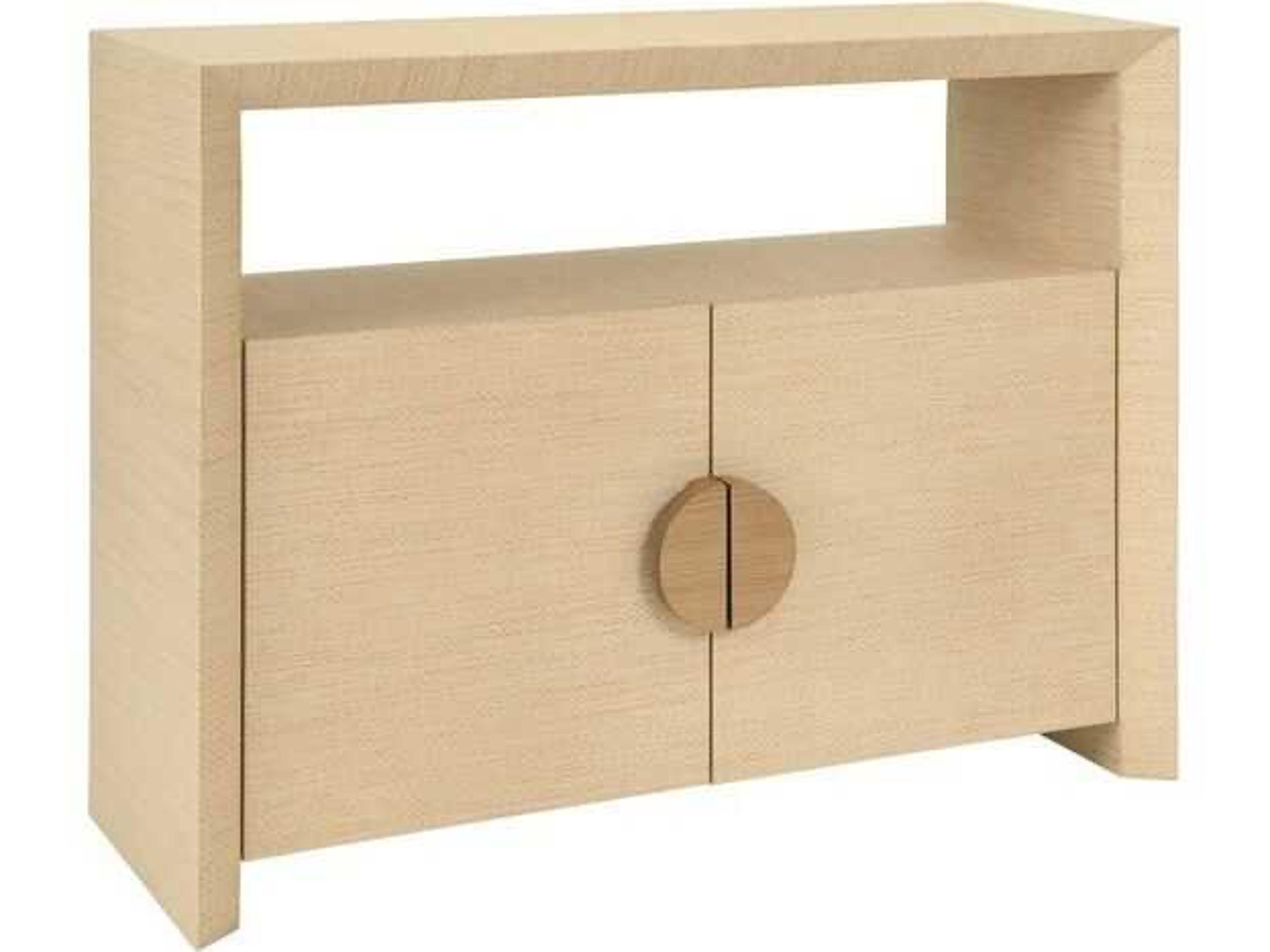 Aspen Rectangular Wood Brown Console Table