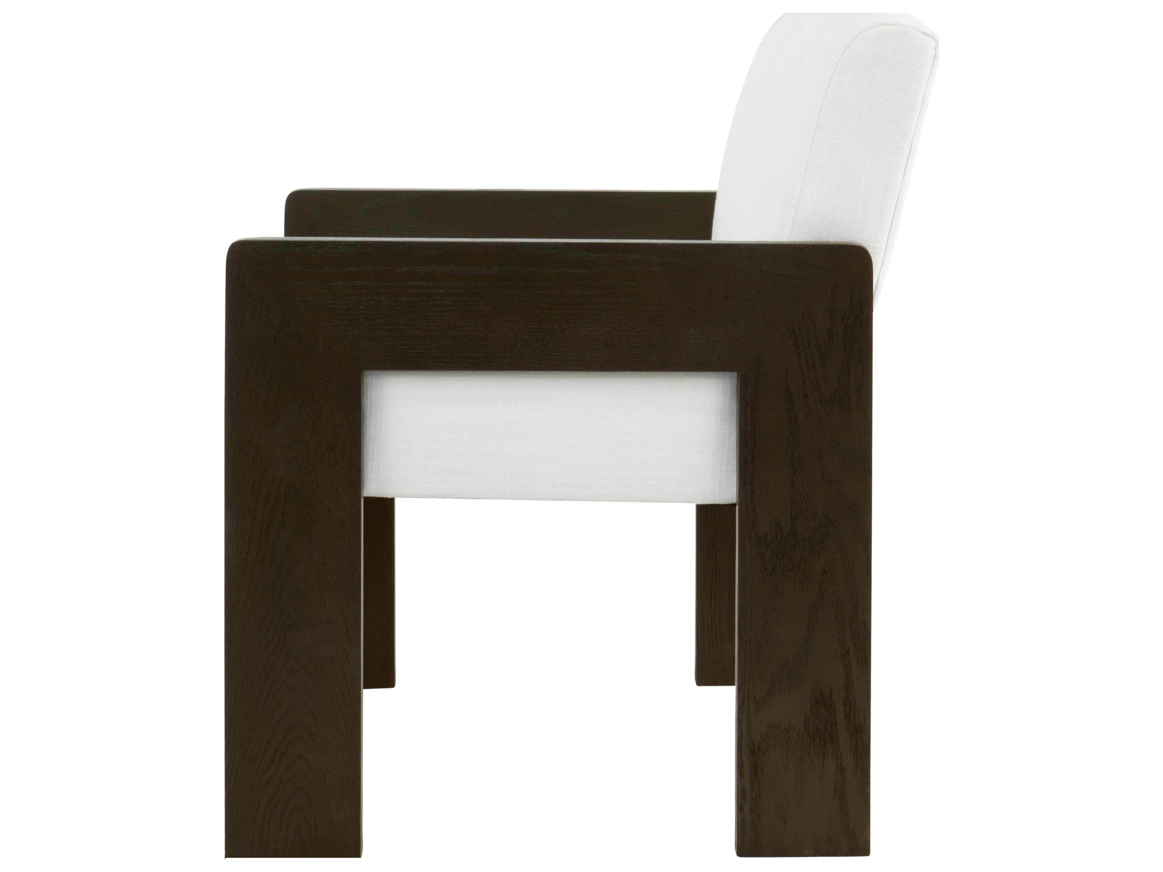 World Away Espresso Oak Accent Chair