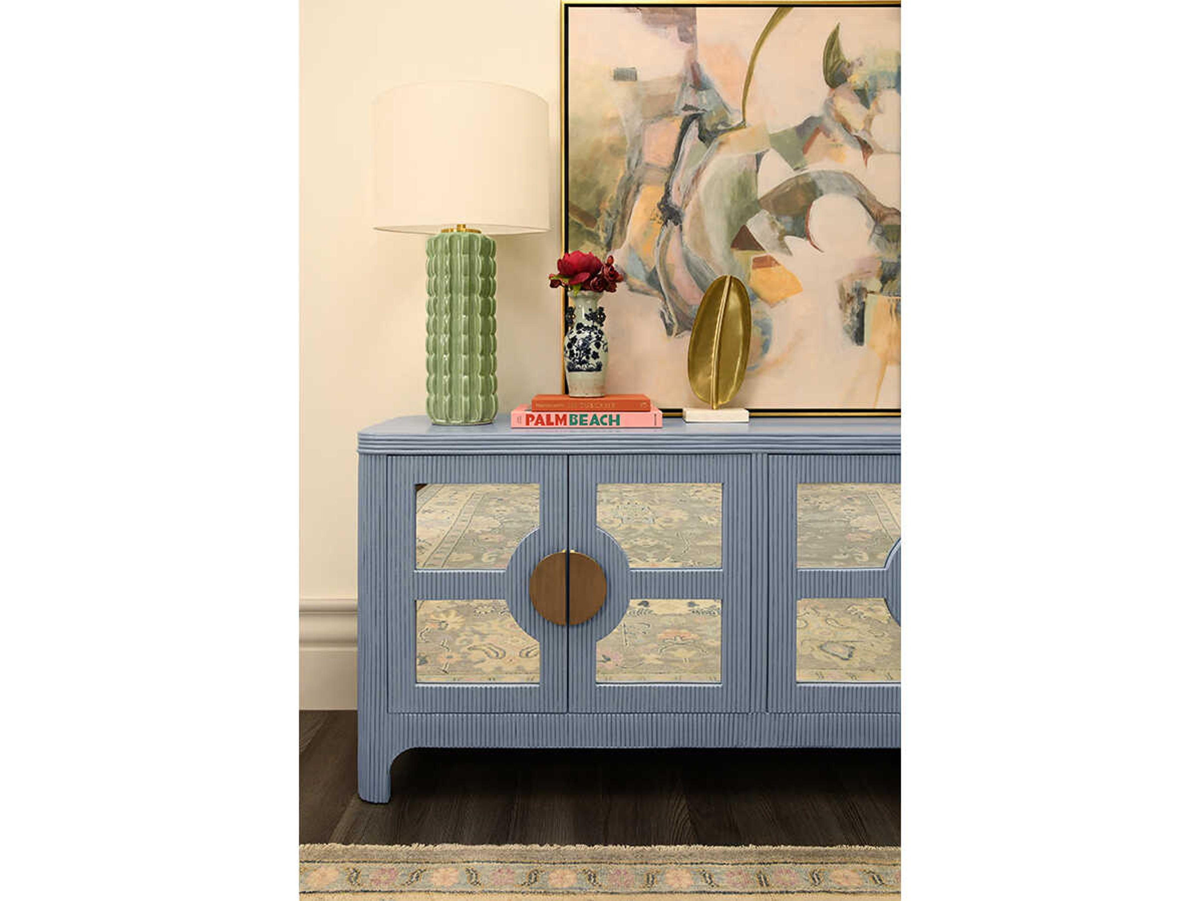 Worlds Away Blade Brass Sculpture