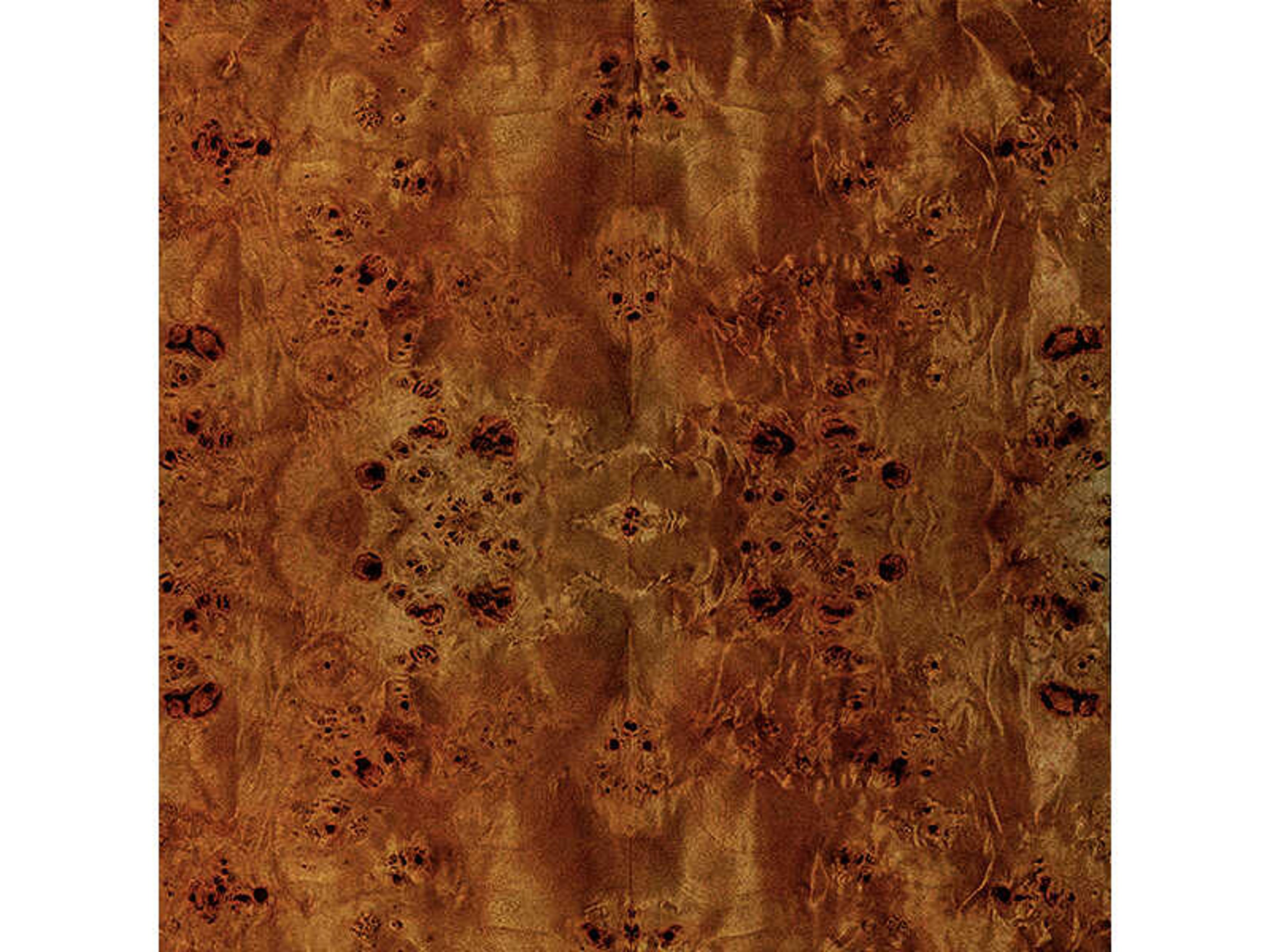 Worlds Away Bryce Round Wood Brown Dining Table