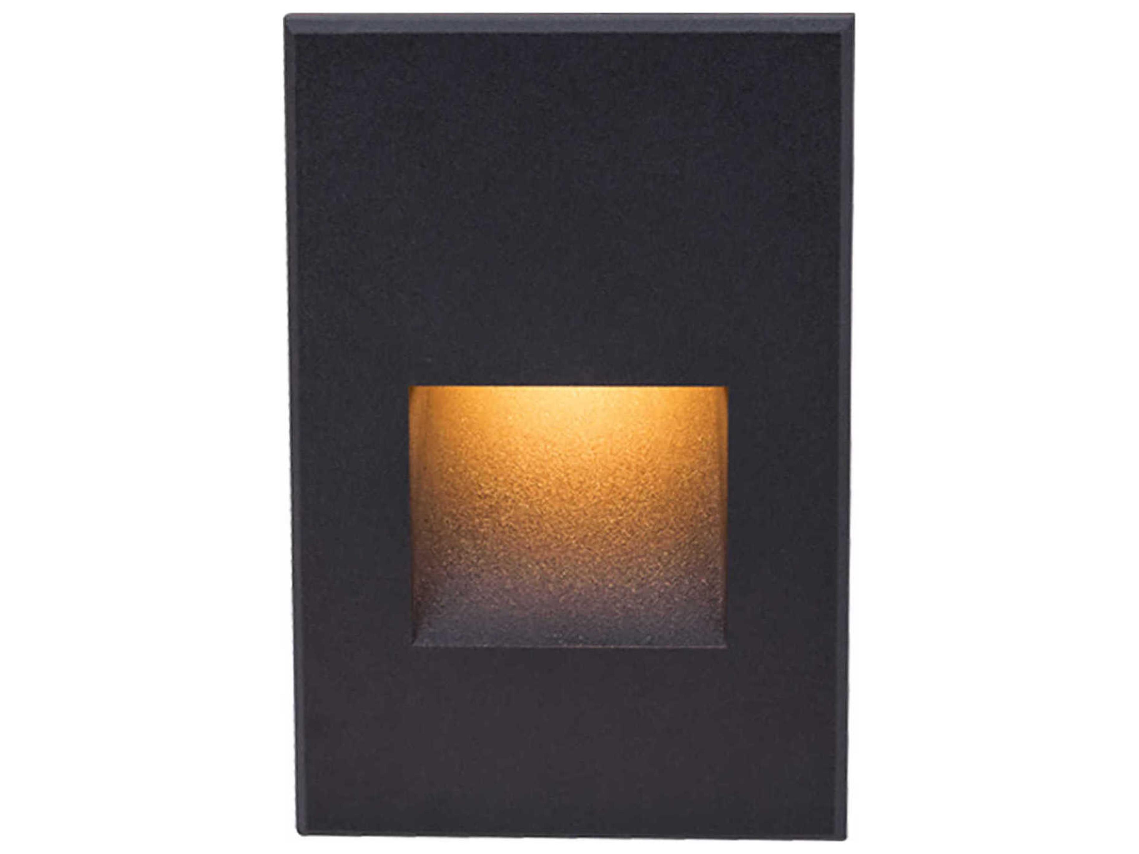 WAC Lighting 1-Light Outdoor Step and Wall Light