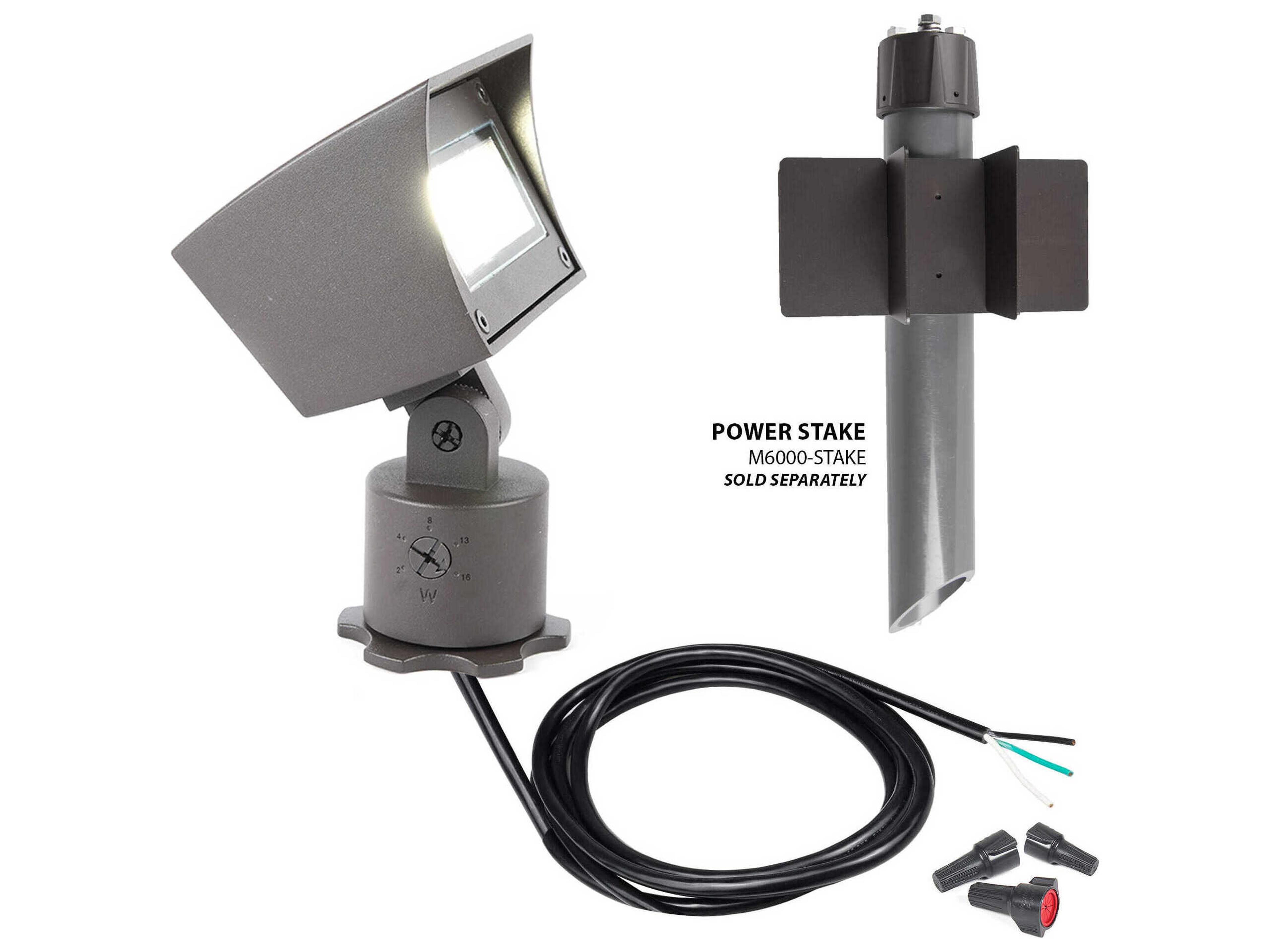 WAC Lighting Wall Wash 1-Light Outdoor Spot Light