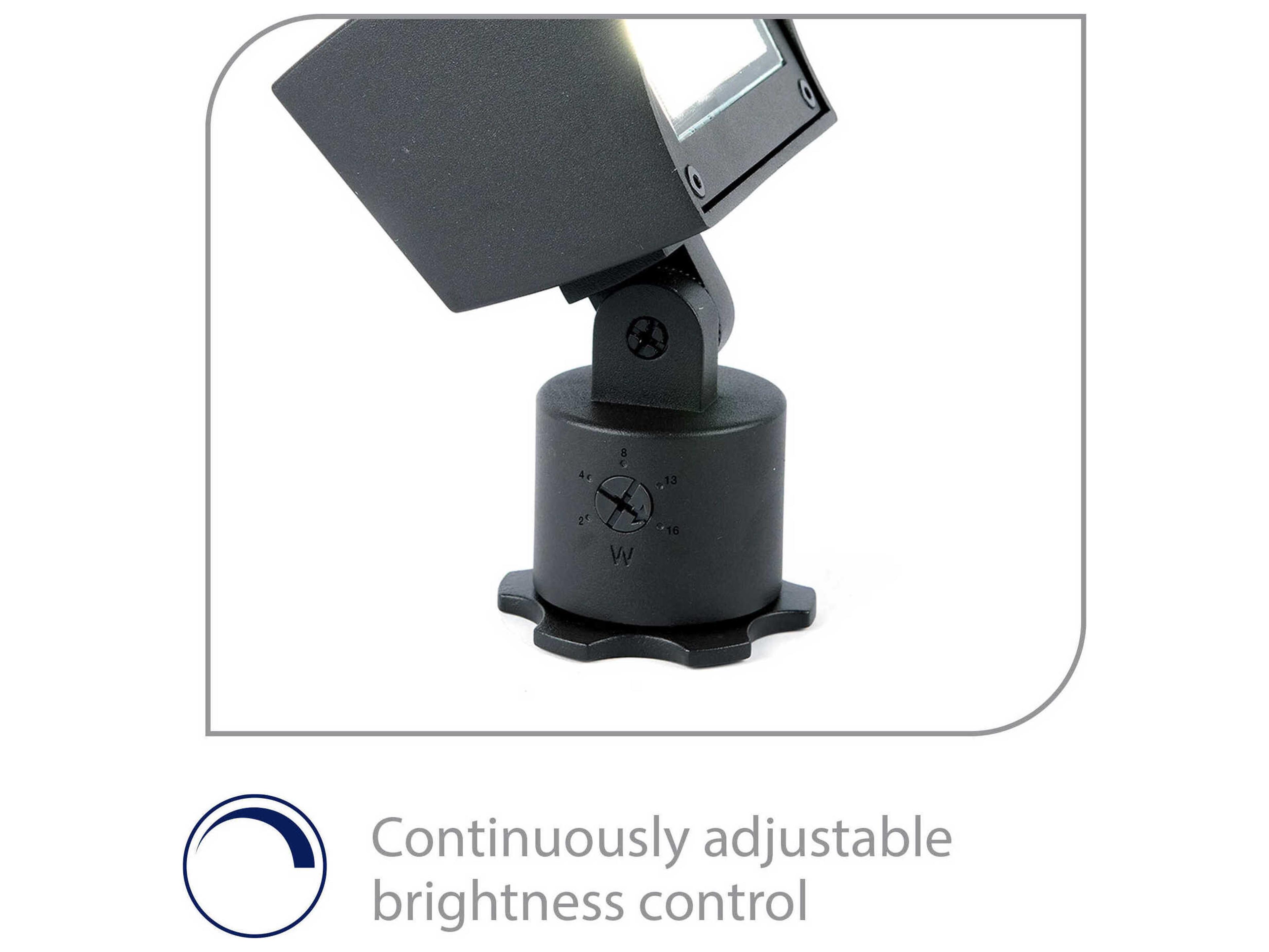 WAC Lighting Wall Wash 1-Light Outdoor Spot Light