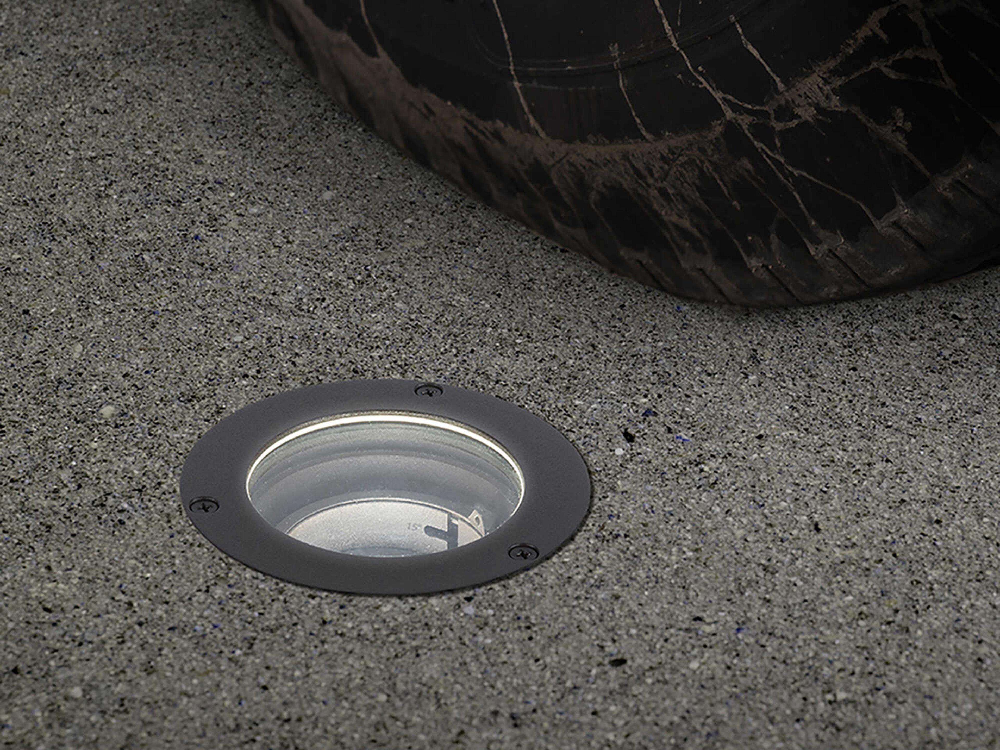 WAC Lighting Inground 1-Light Outdoor Recessed Light