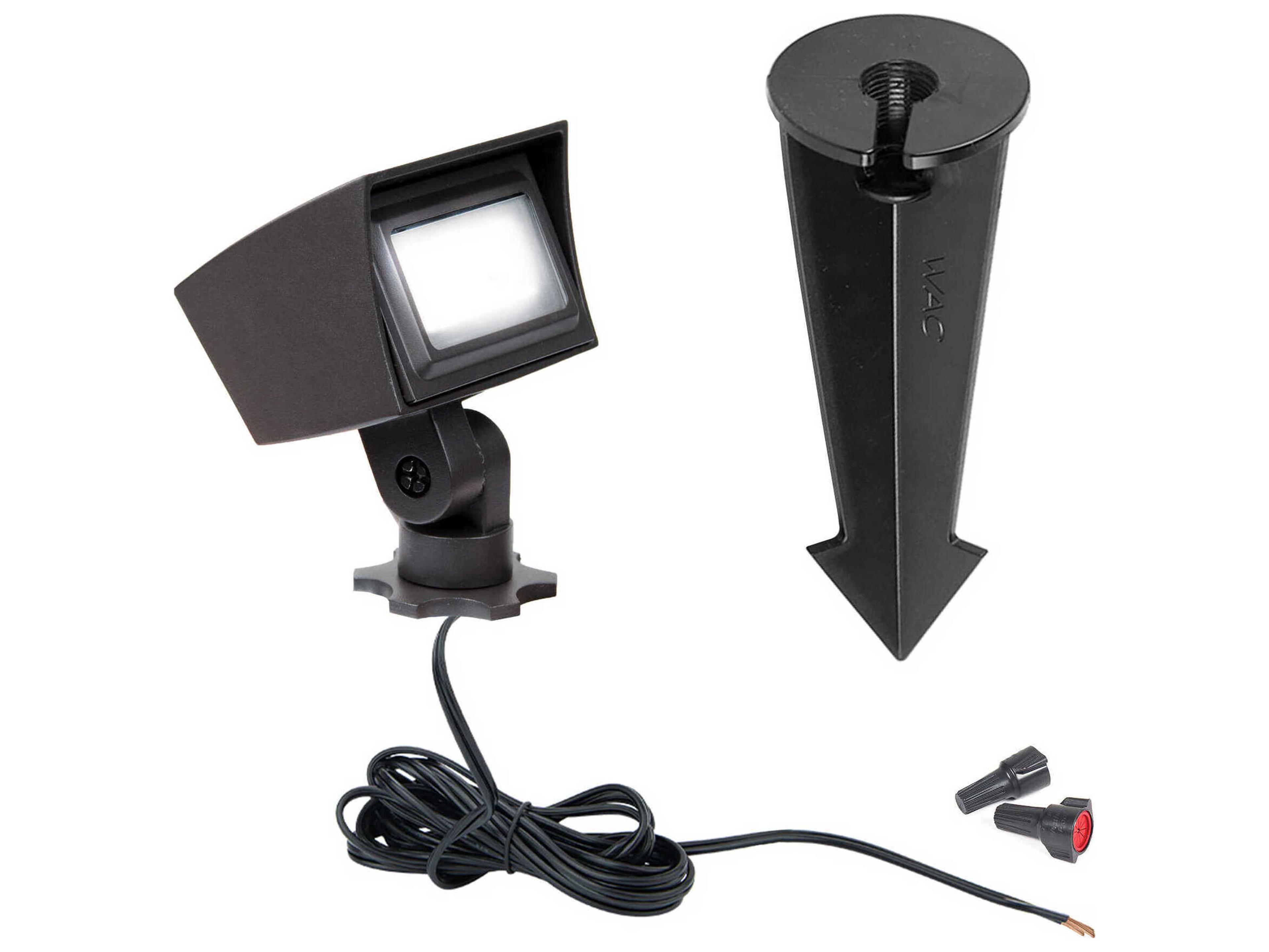 WAC Lighting Miniature Wall Wash 1-Light Outdoor Spot Light