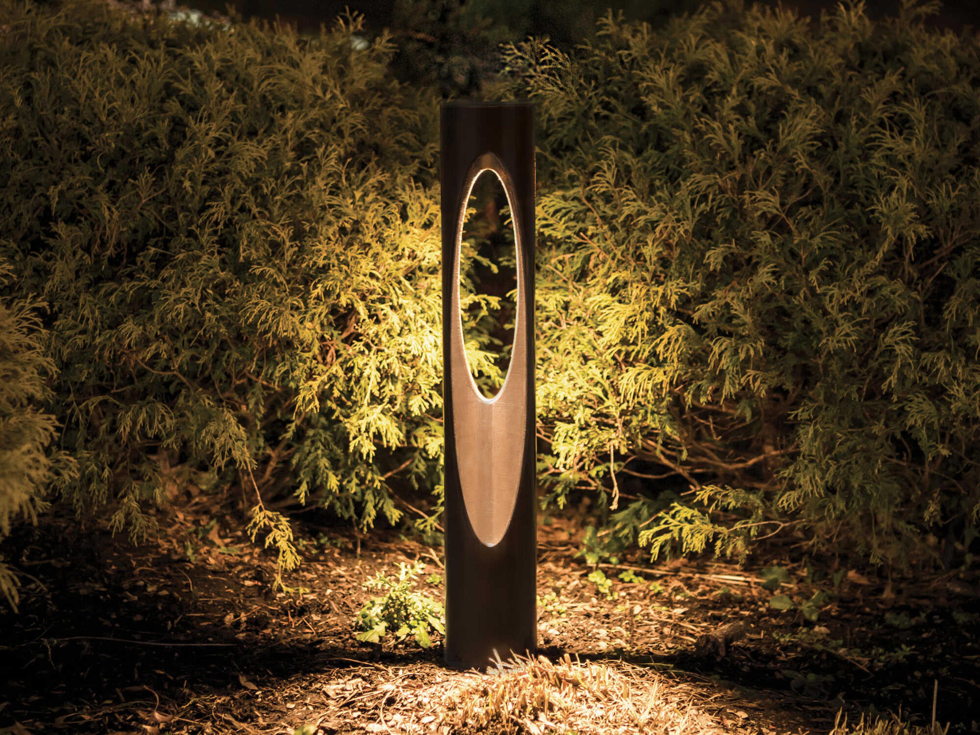 WAC Lighting Scoop 1-Light Outdoor Bollard Light