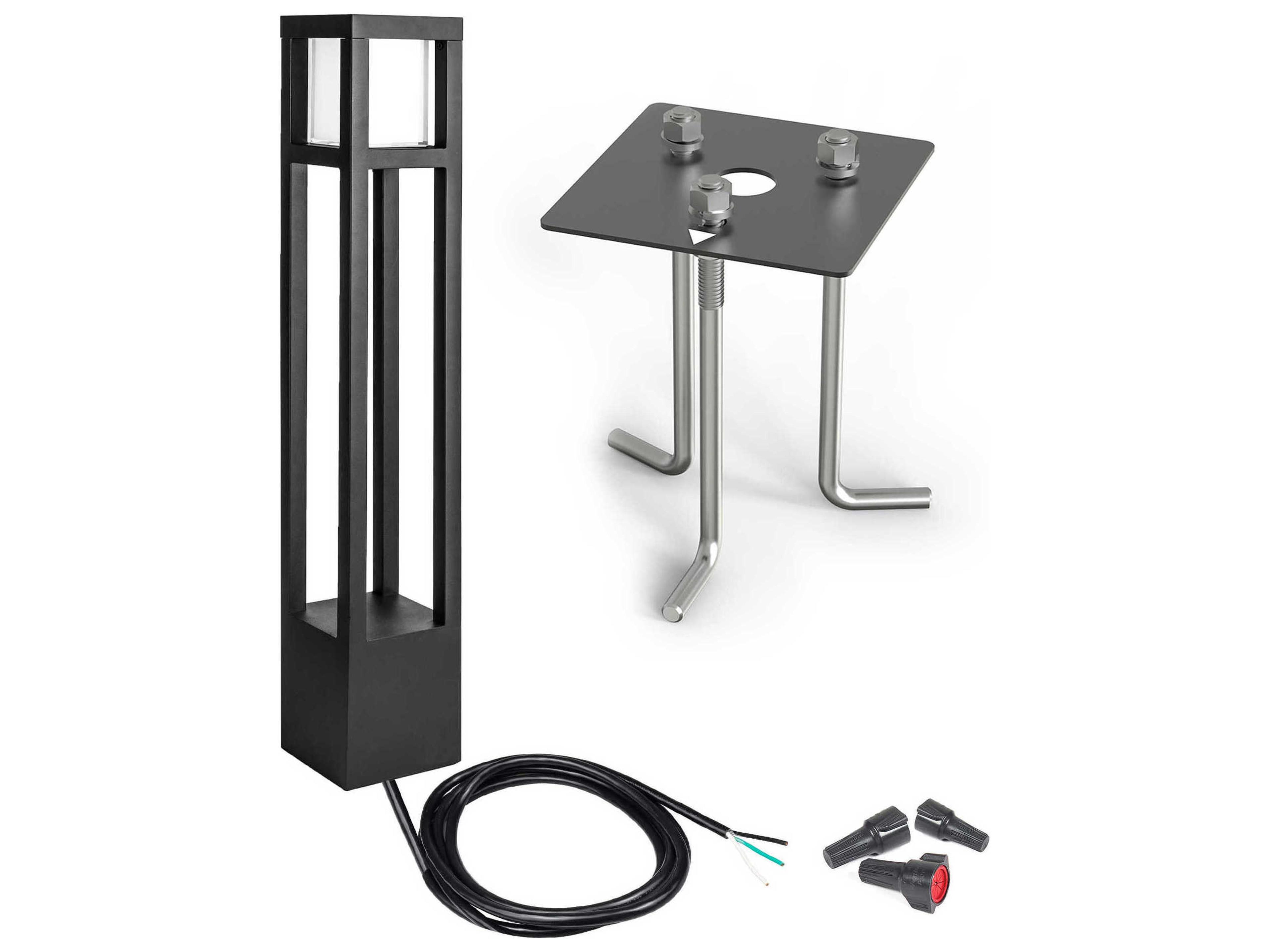 WAC Lighting Tower 1-Light Outdoor Bollard Light