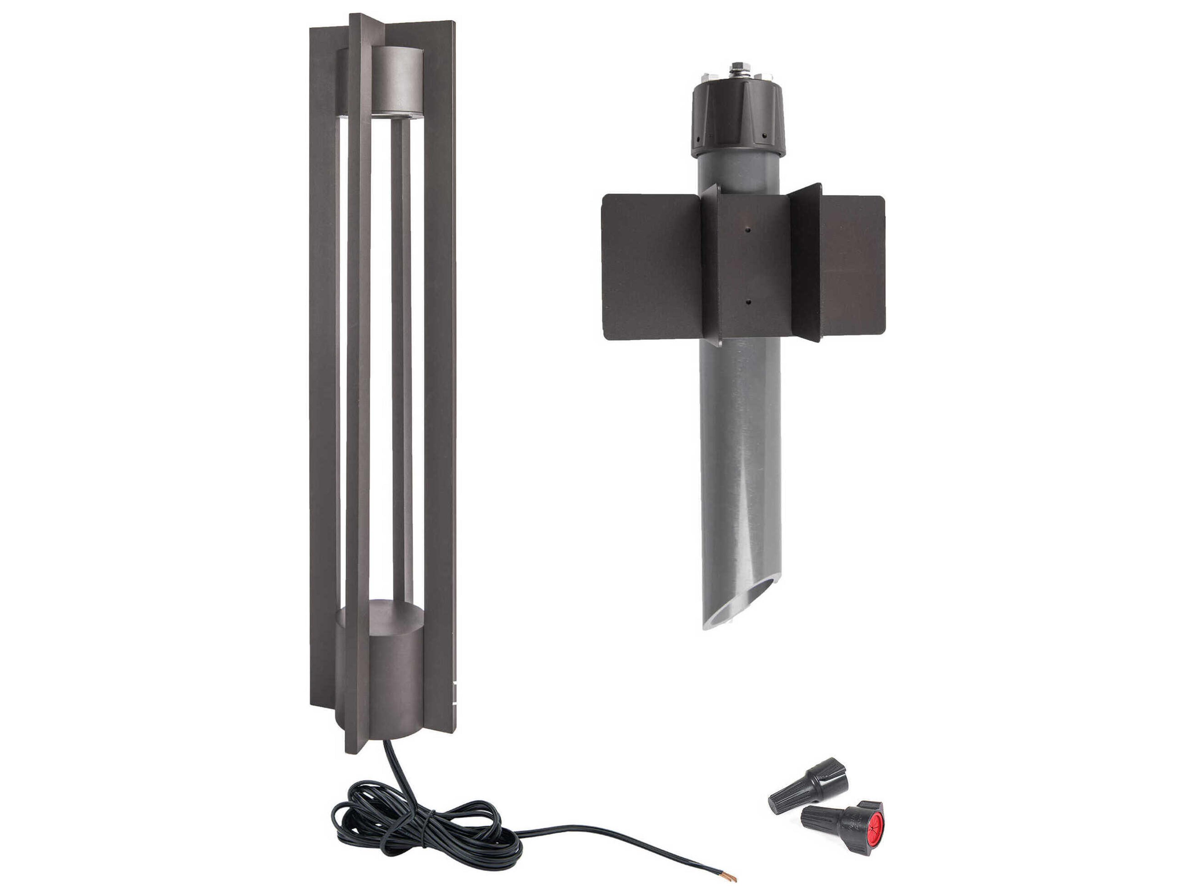 WAC Lighting Chamber 1-Light Outdoor Bollard Light