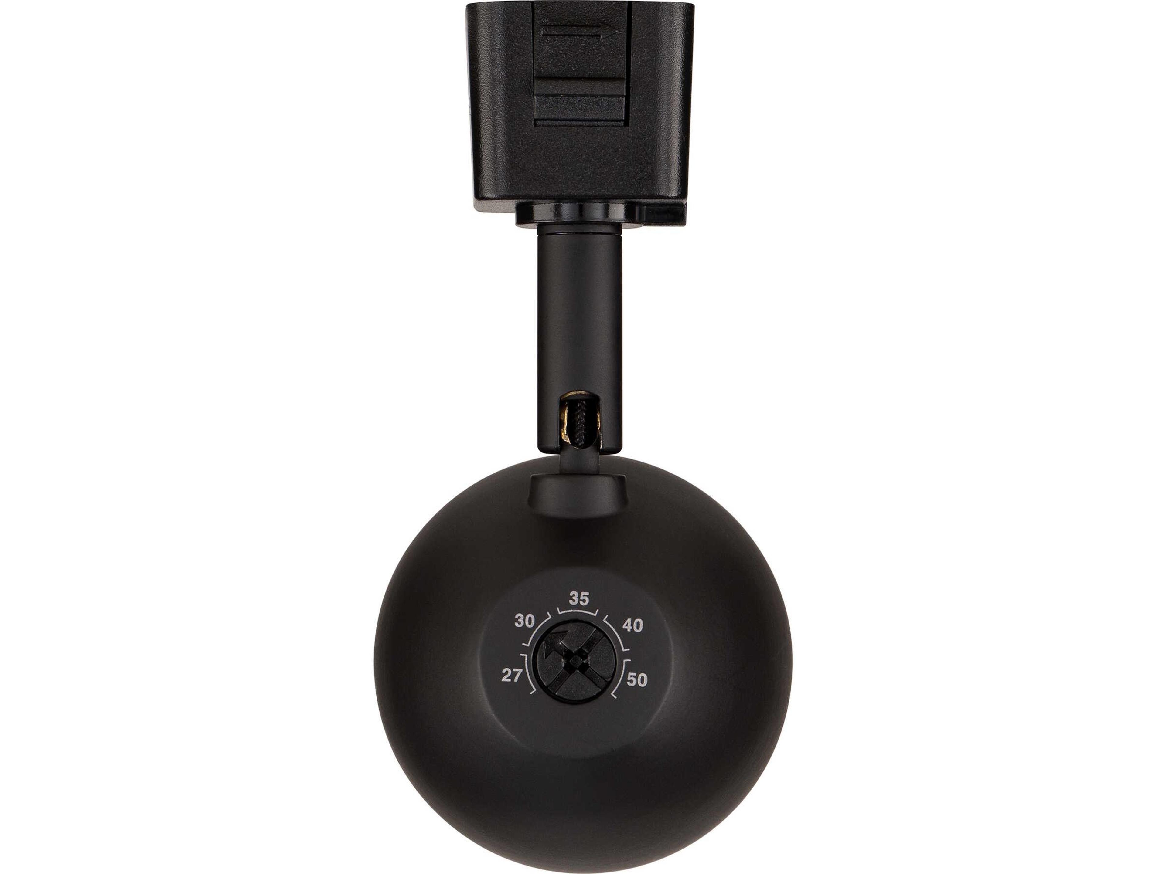 WAC Lighting Bullet 1-Light Black Track Head