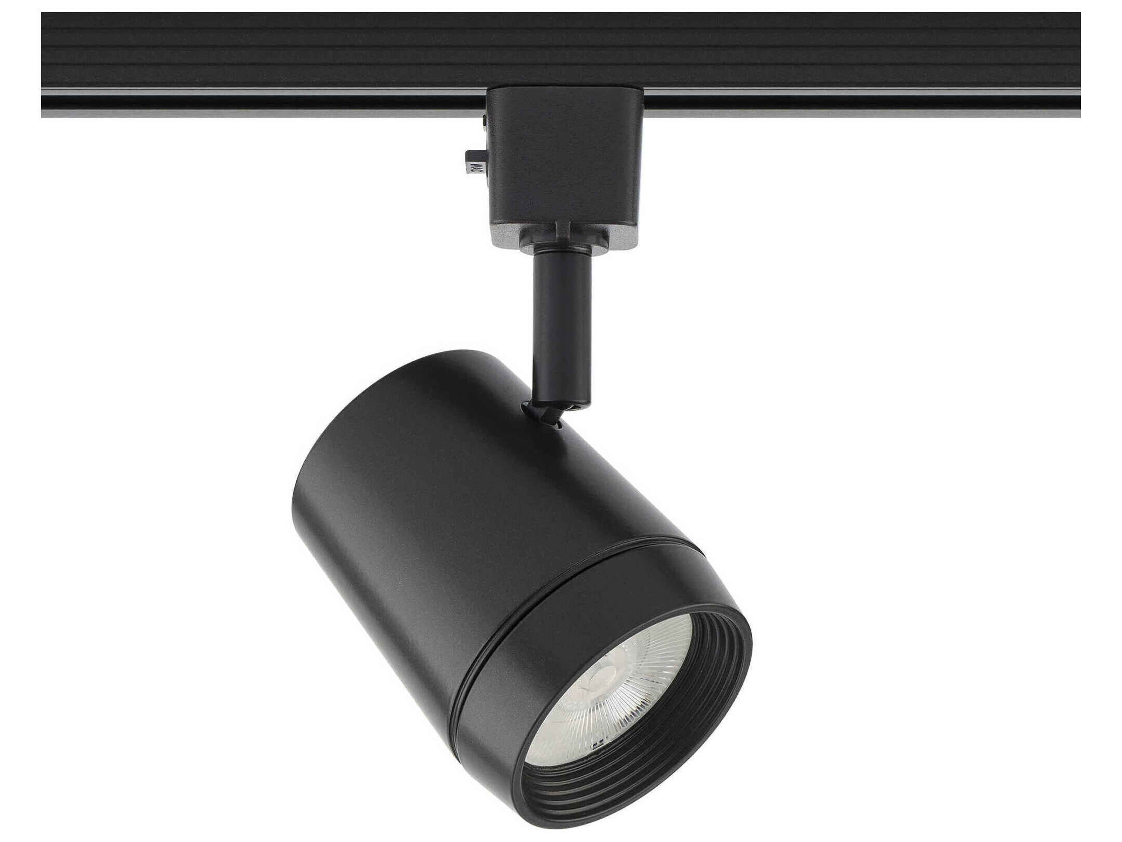 Ocularc 1-Light Brushed Nickel Cylinder Track Head