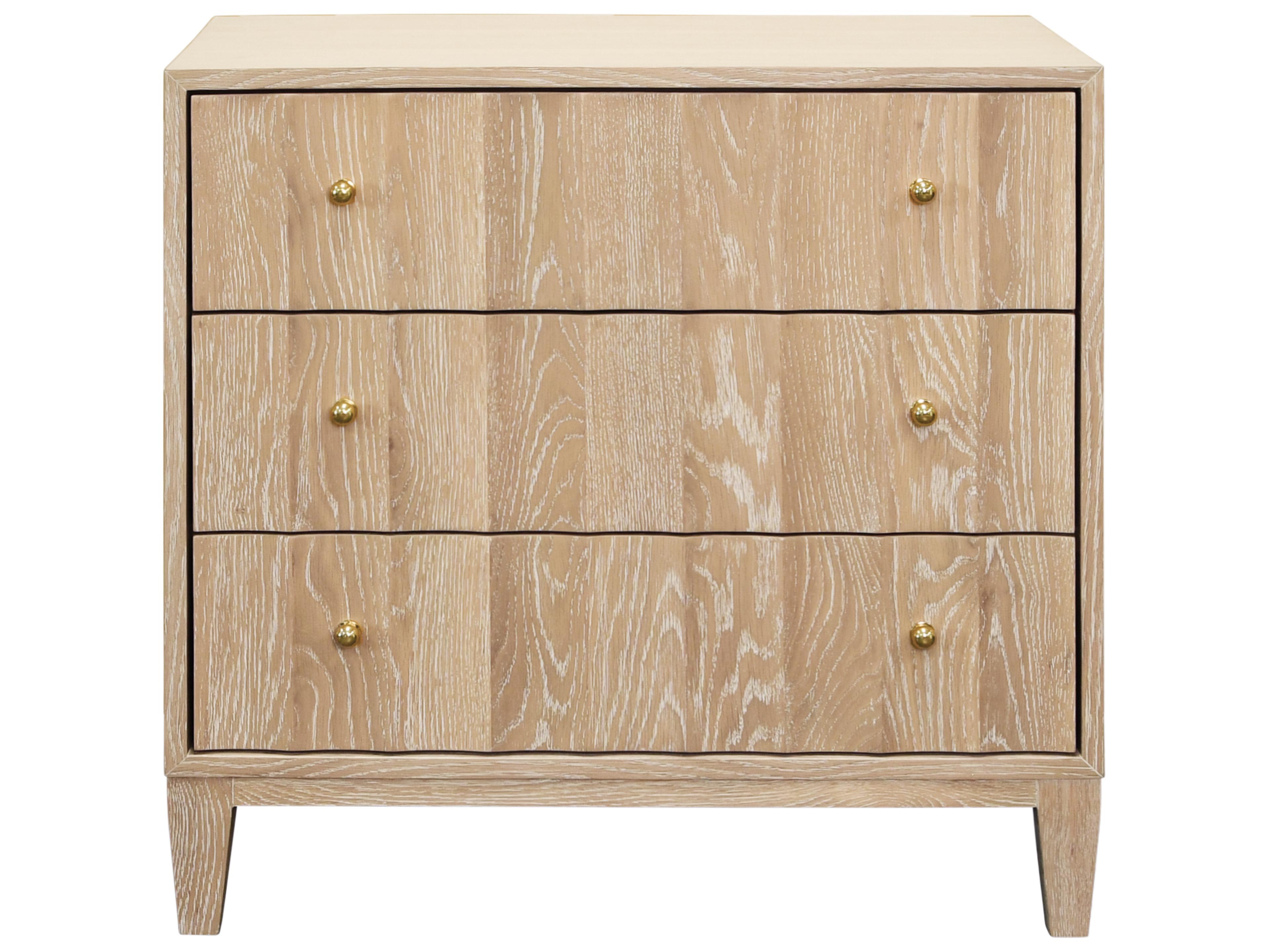 Worlds Away Rectangular Wood End Table