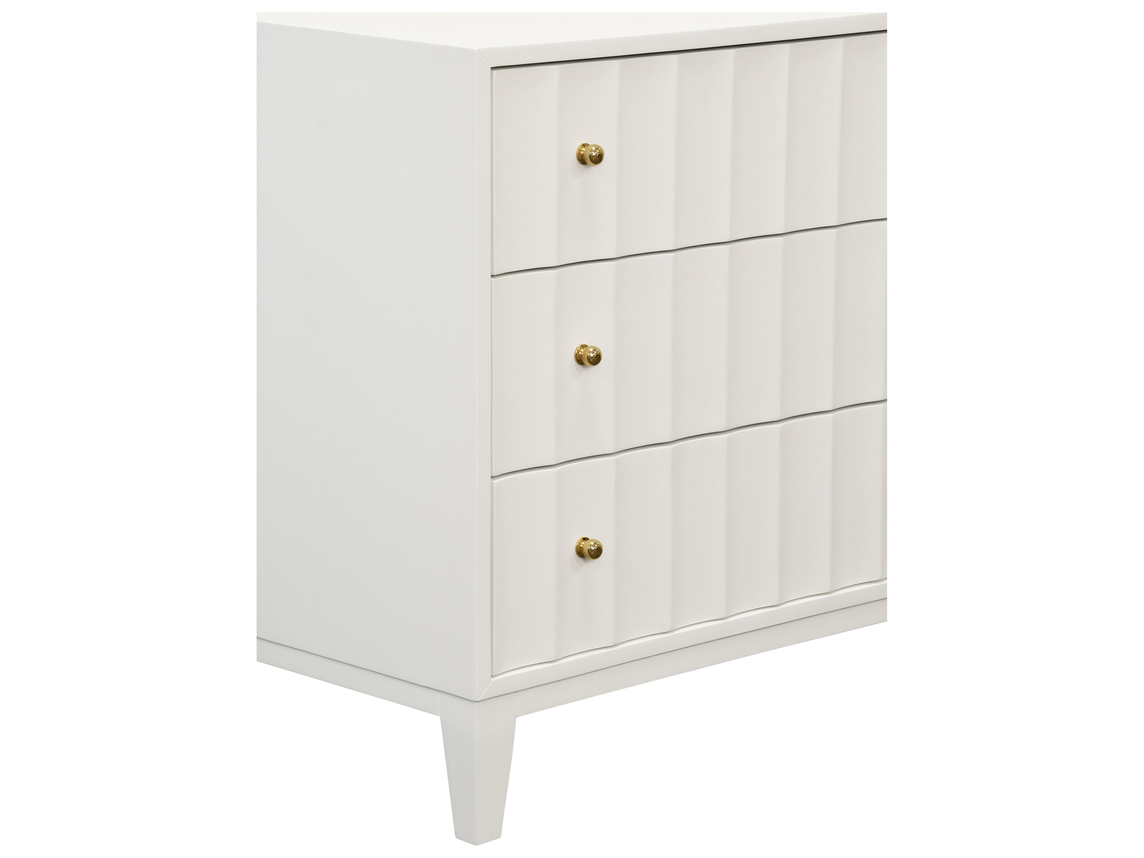 Worlds Away Rectangular Wood End Table