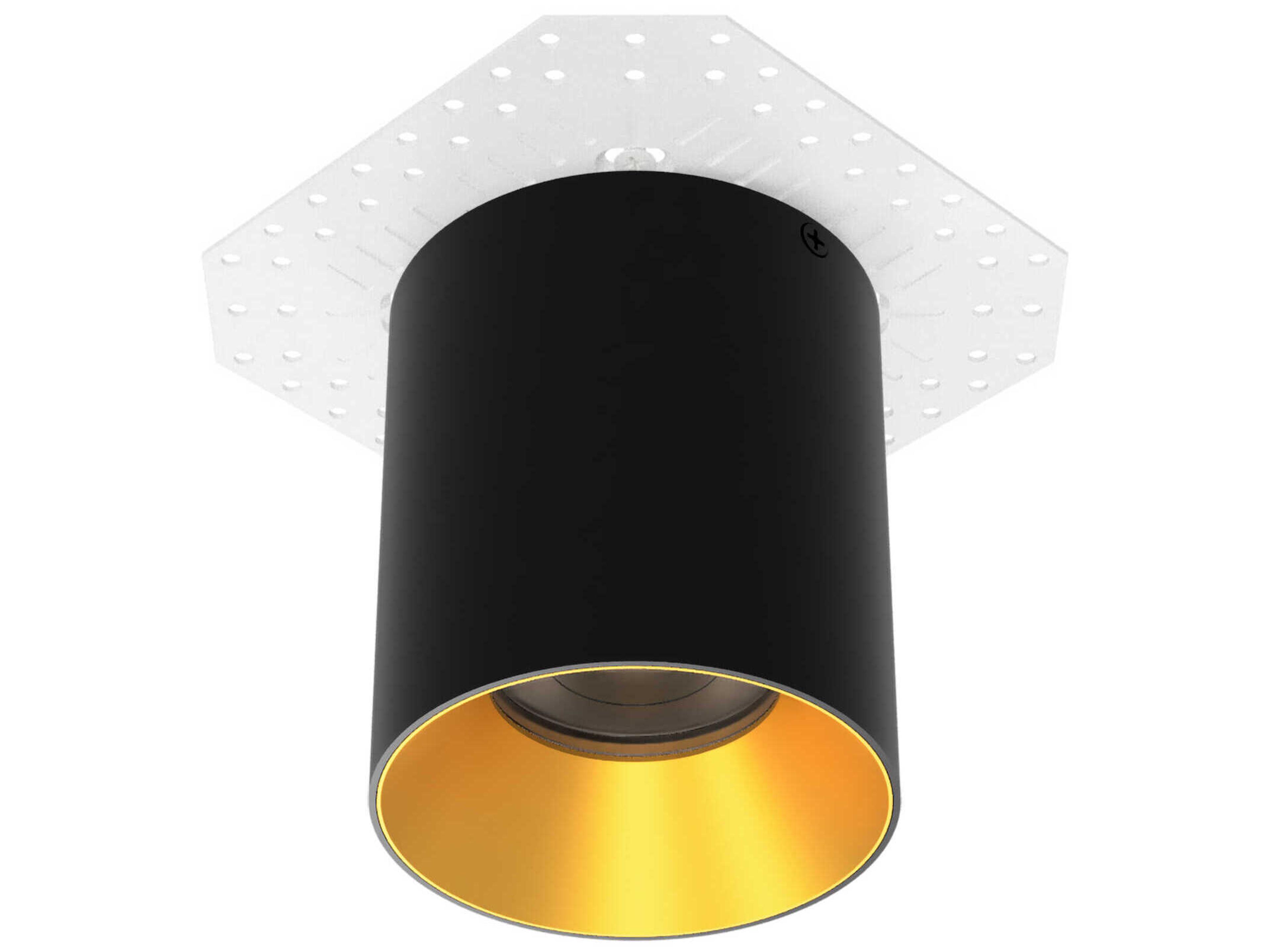 WAC Lighting Zoron Round 1-Light Trimless Outdoor Ceiling Light
