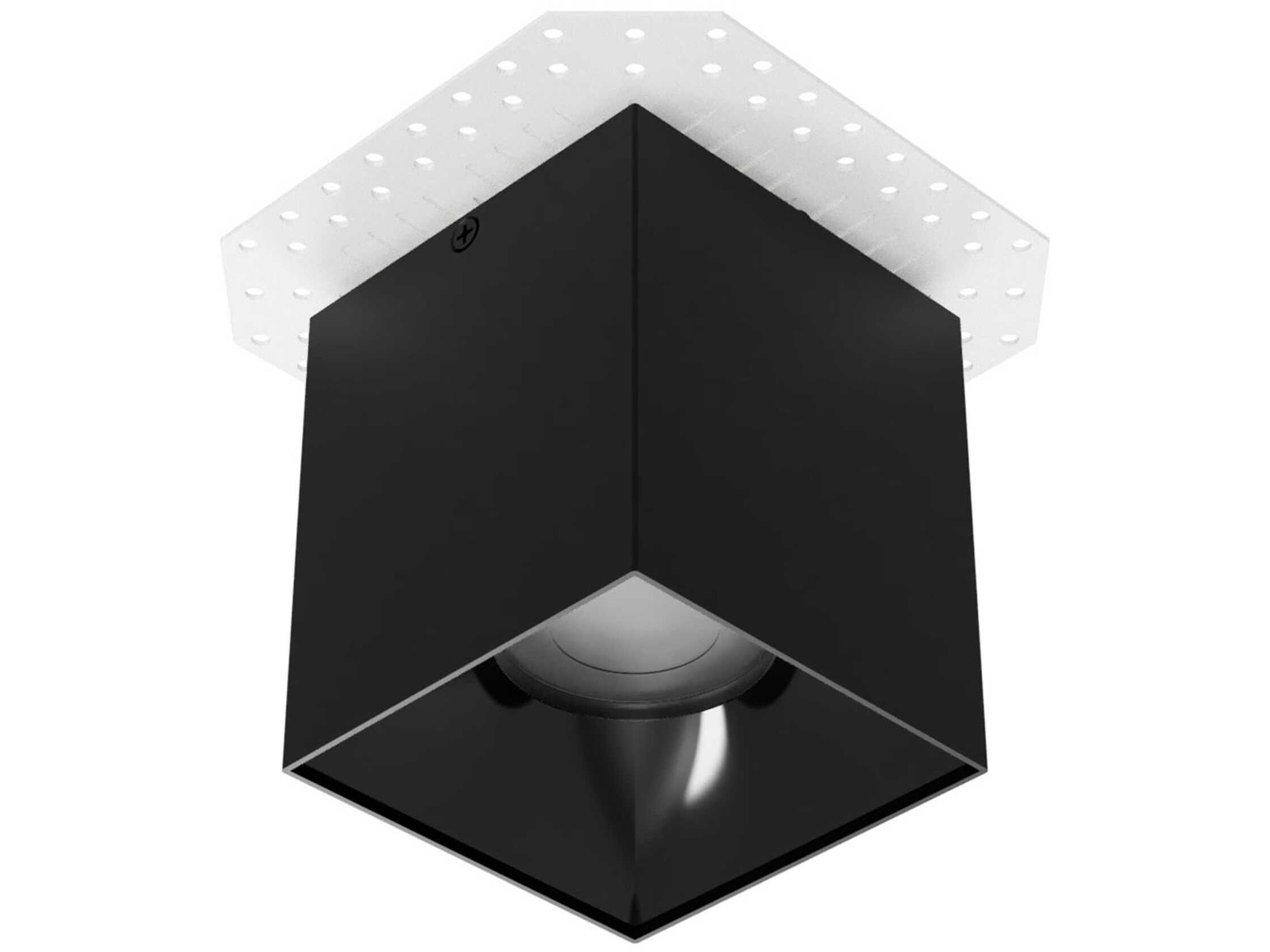 WAC Lighting Zoron Square 1-Light Trimless Outdoor Ceiling Light