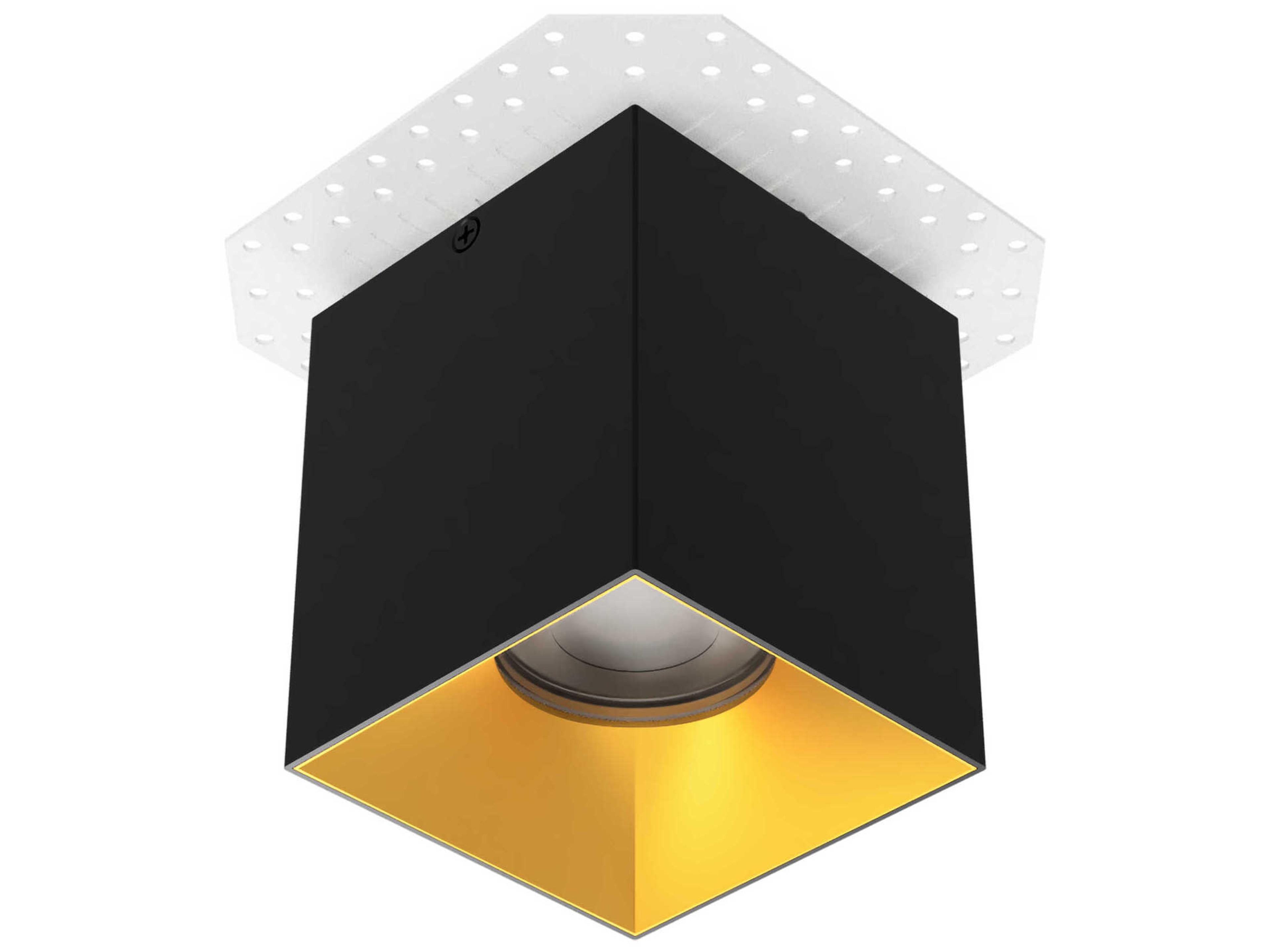 WAC Lighting Zoron Square 1-Light Trimless Outdoor Ceiling Light