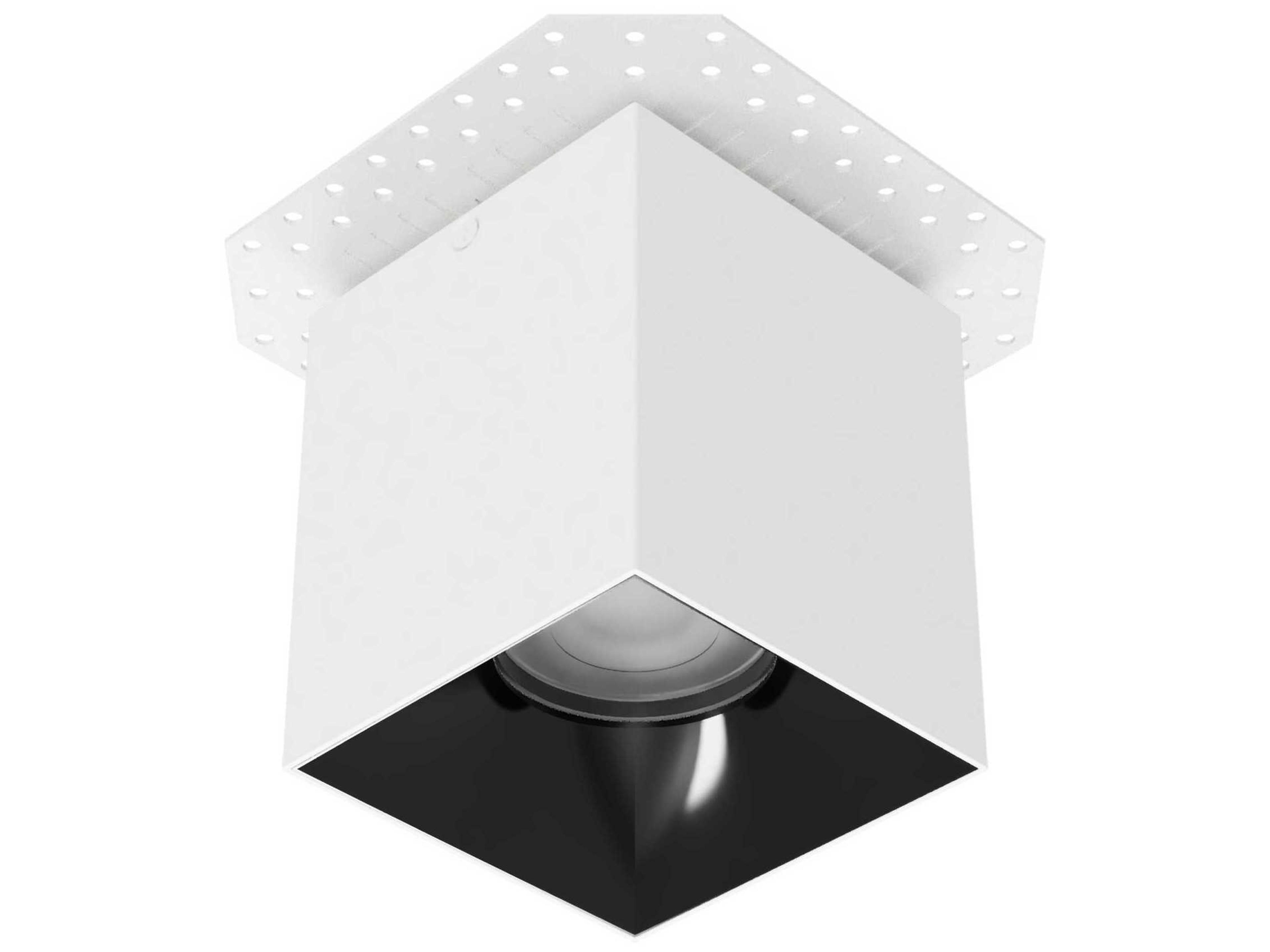WAC Lighting Zoron Square 1-Light Trimless Outdoor Ceiling Light