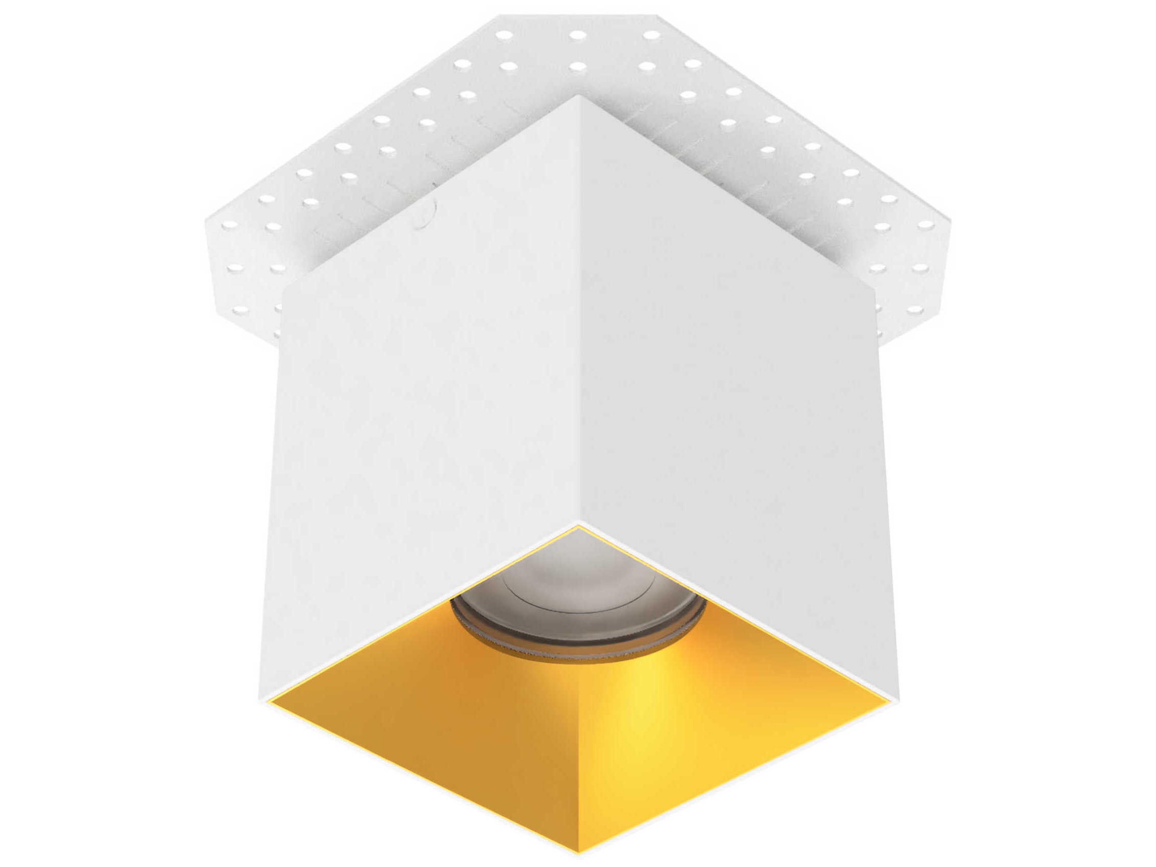 WAC Lighting Zoron Square 1-Light Trimless Outdoor Ceiling Light