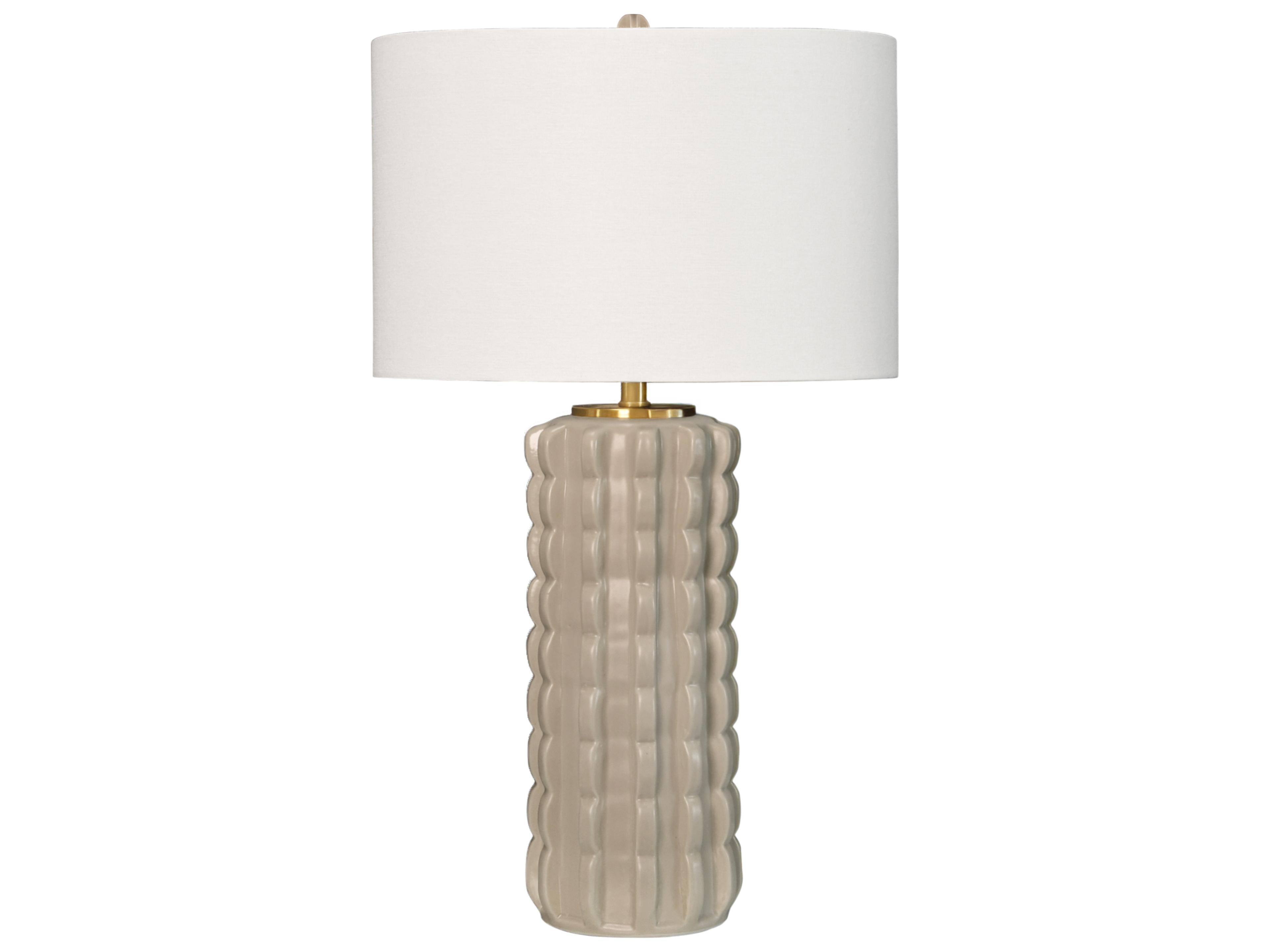 Off White Buffet Lamp