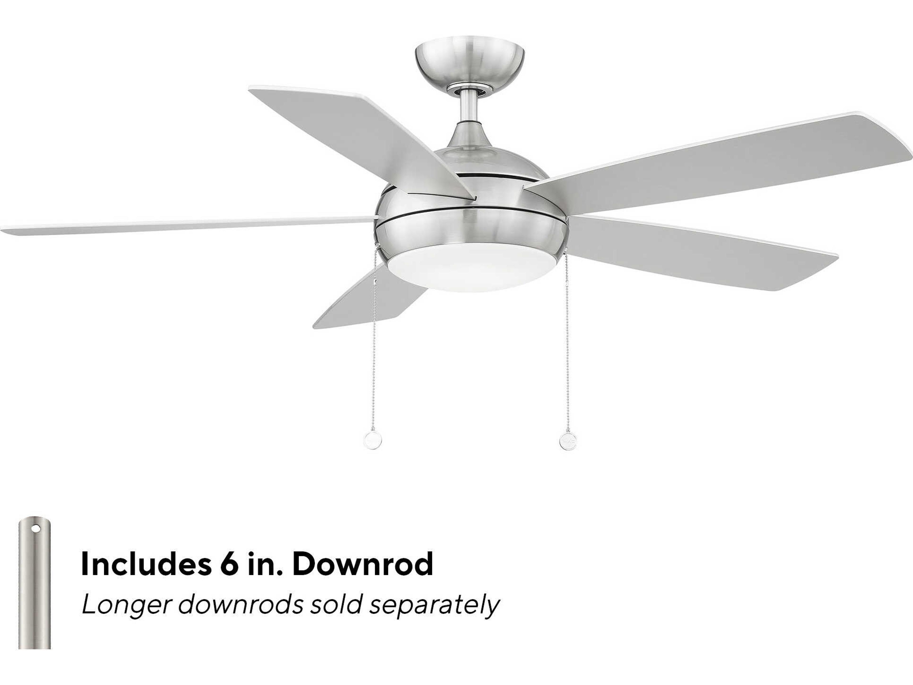 WAC Lighting Disc-II 52" LED Ceiling Fan