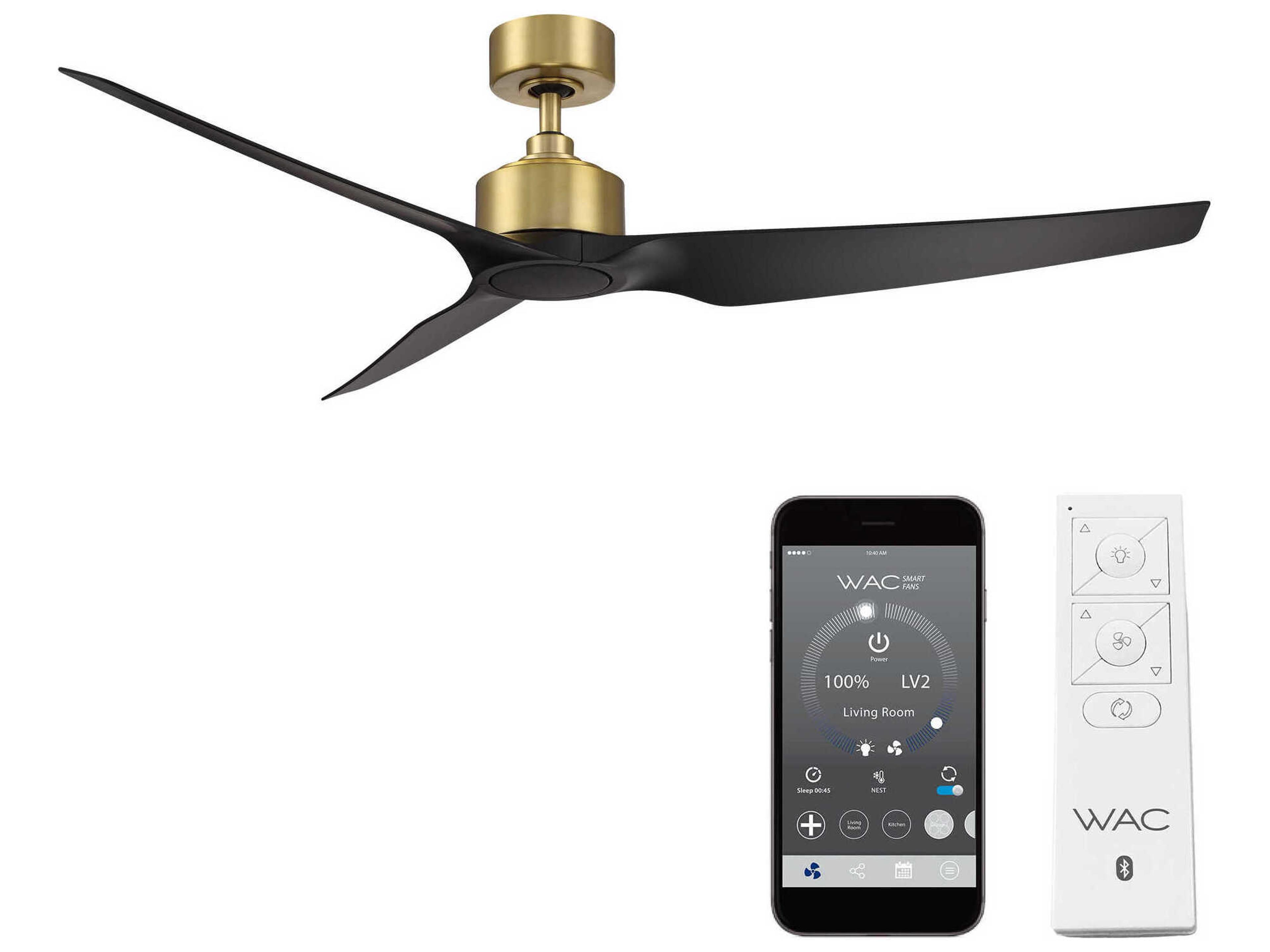 WAC Lighting Stella 60" Ceiling Fan