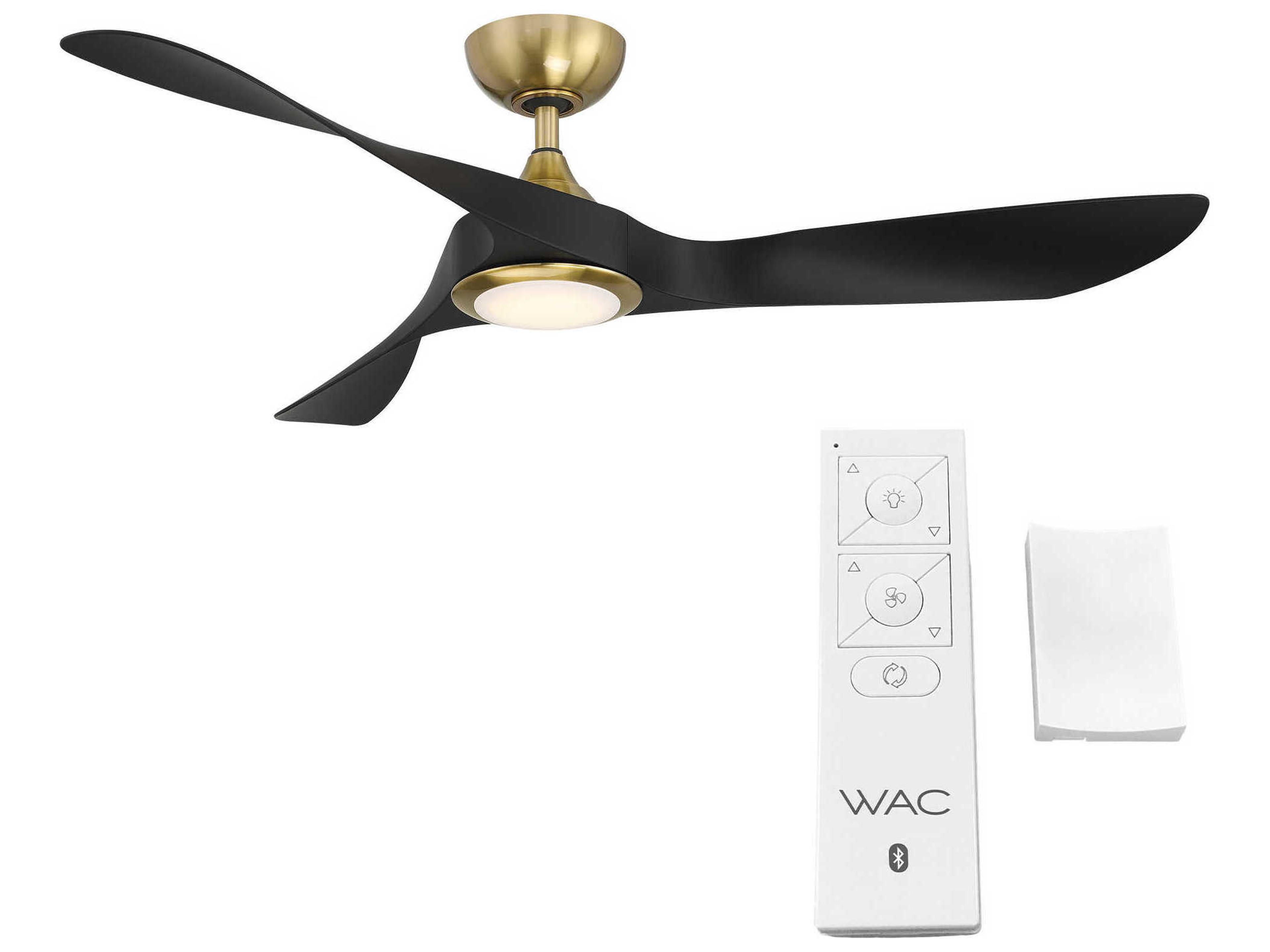 WAC Lighting Swirl 54" LED Ceiling Fan